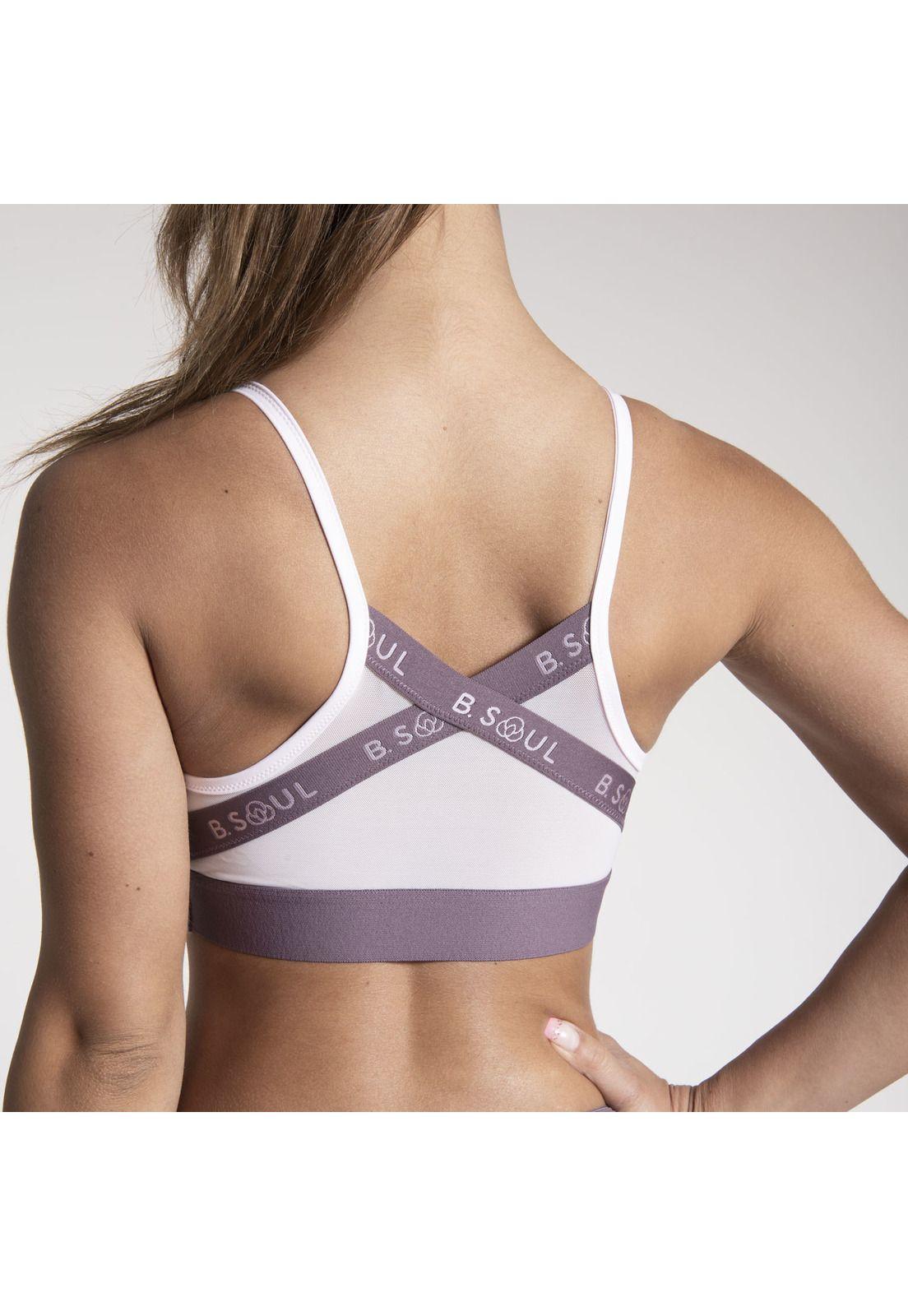 Peto Mujer Logo Sport Bra Uva-3