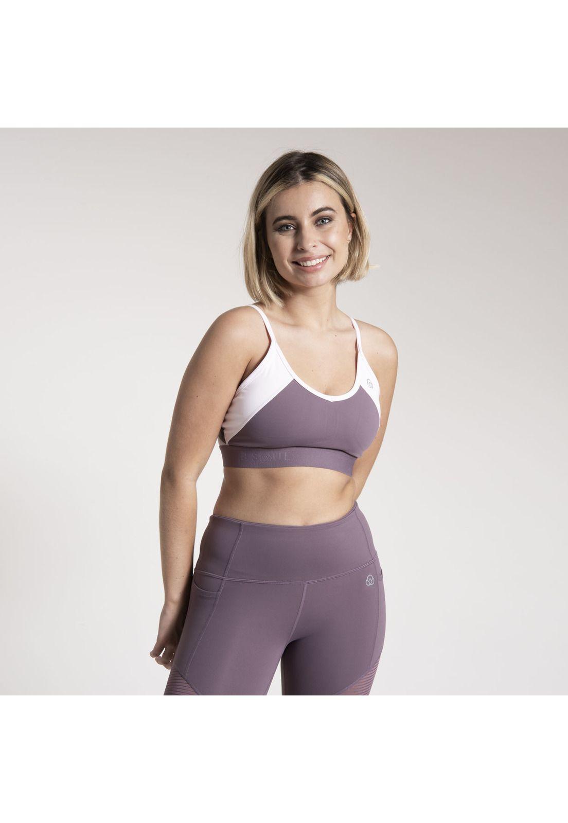 Peto Mujer Logo Sport Bra Uva-4