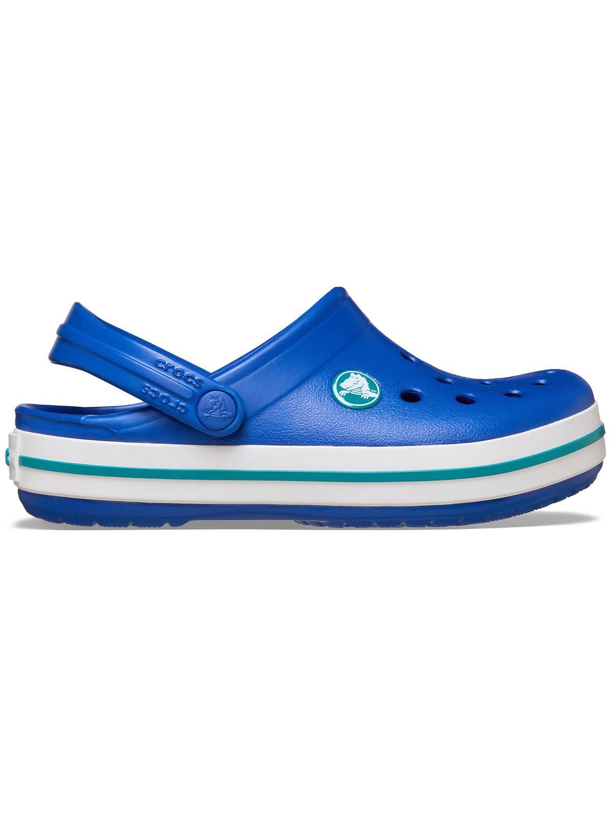 Zueco Niños Pequeños Crocband Clog T Azul-0