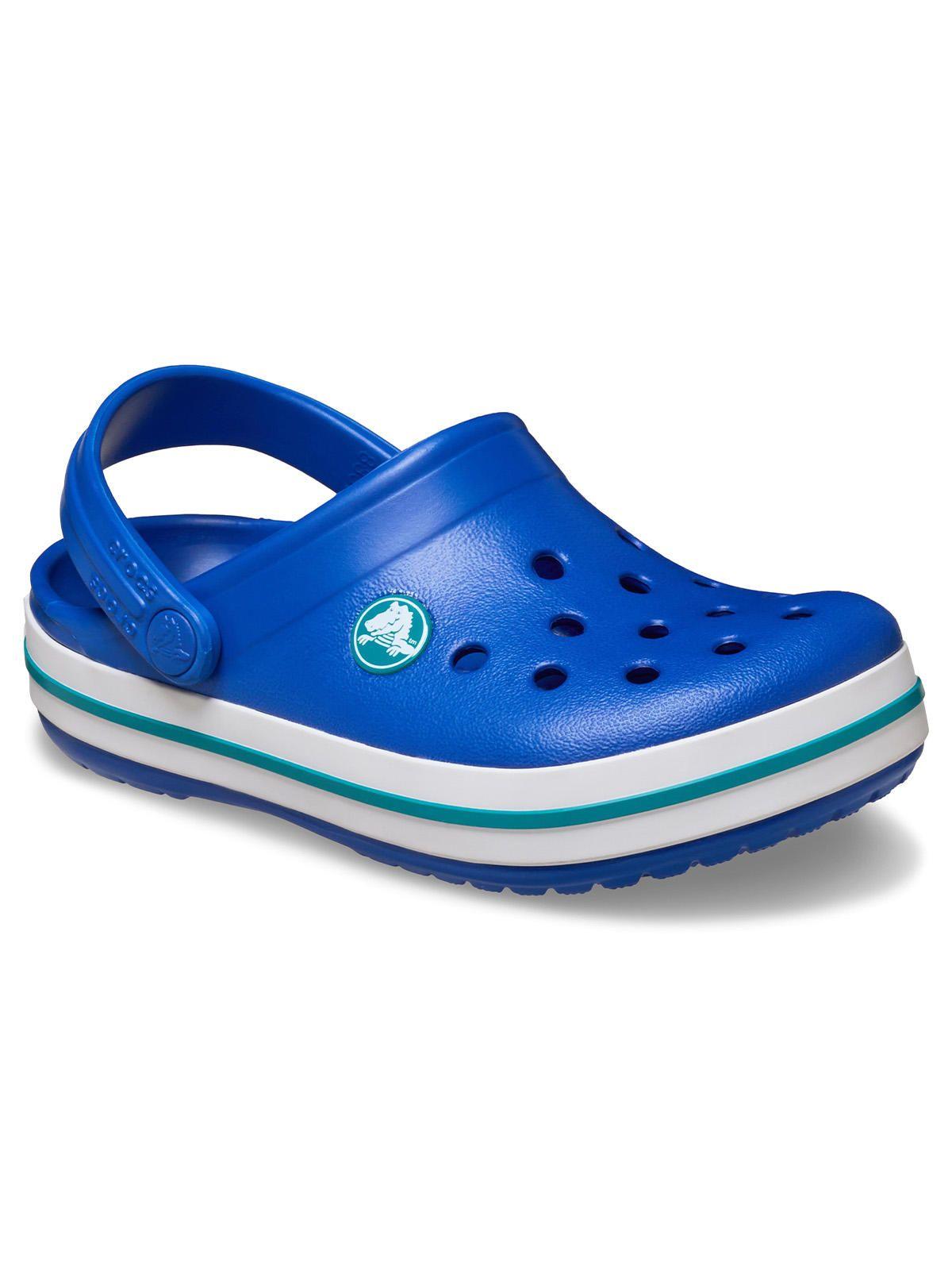 Zueco Niños Pequeños Crocband Clog T Azul-1