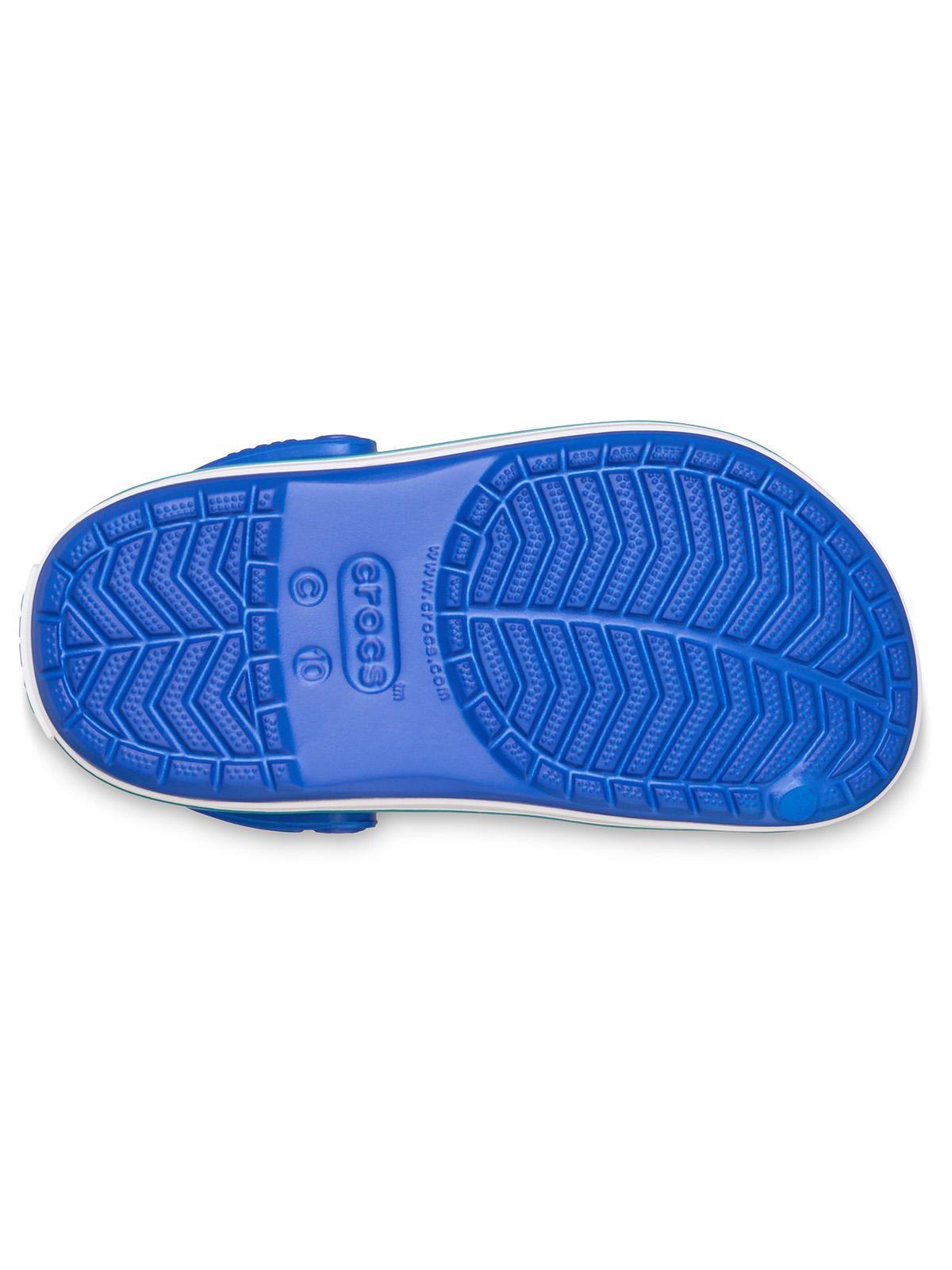 Zueco Niños Pequeños Crocband Clog T Azul-5
