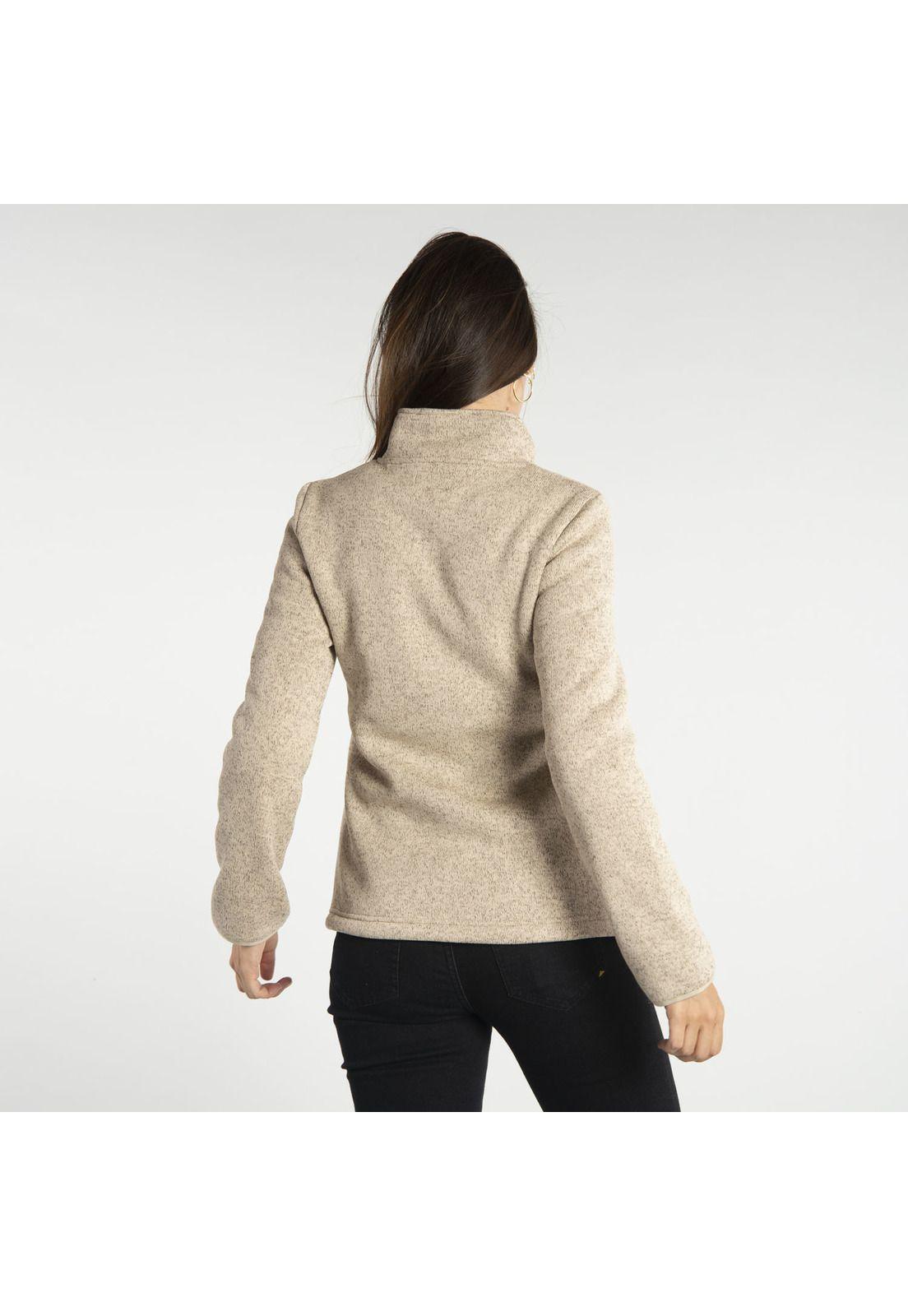 Polar Mujer W Fdtn Sweater Fleec Gris-2