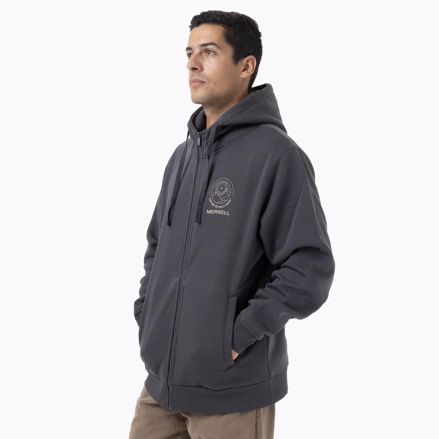 Polerón Hombre Lexyos Gris Oscuro-1