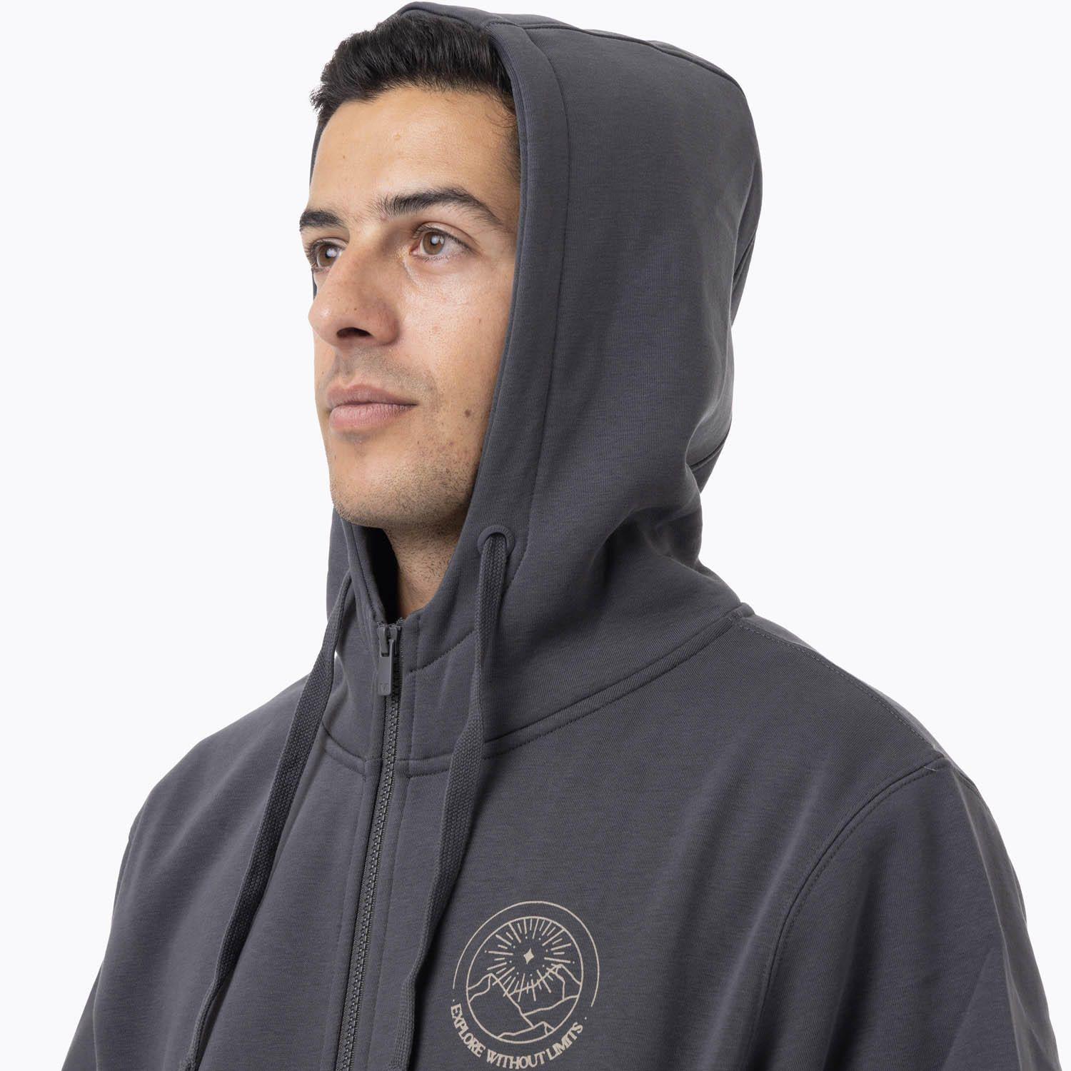 Polerón Hombre Lexyos Gris Oscuro-4