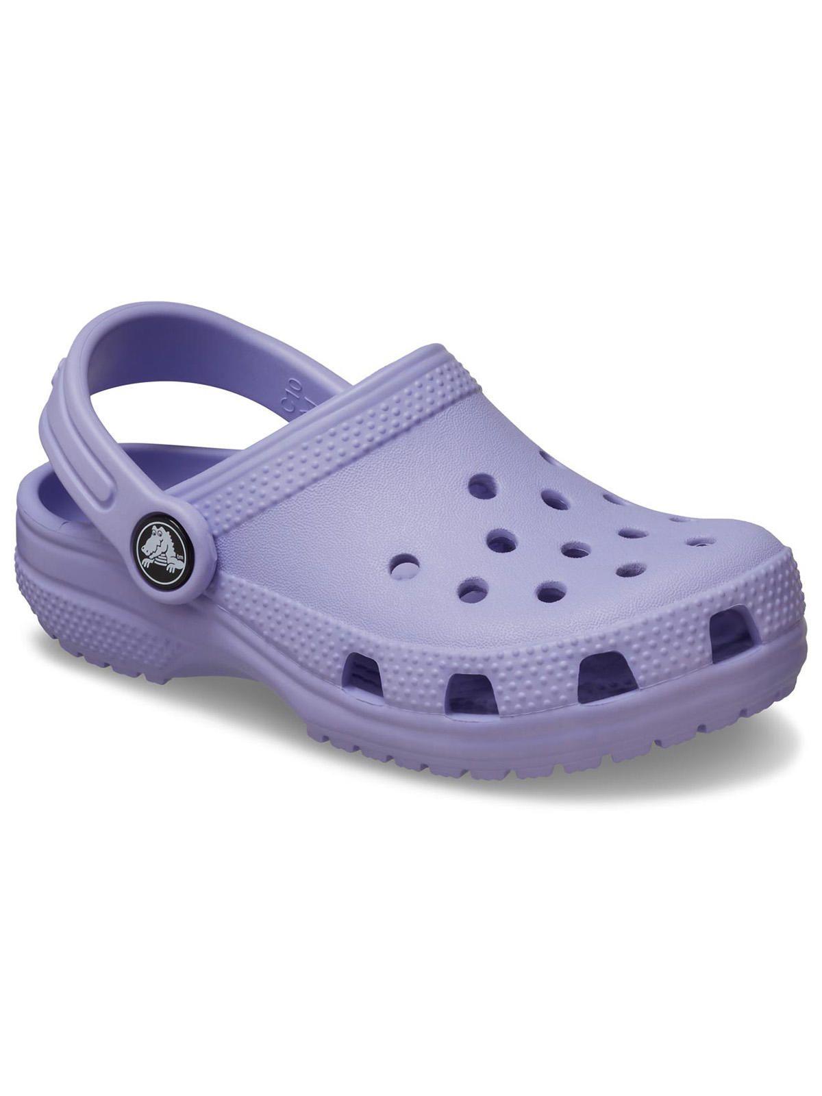 Zueco Crocs Niña Classic Clog T Morado-6