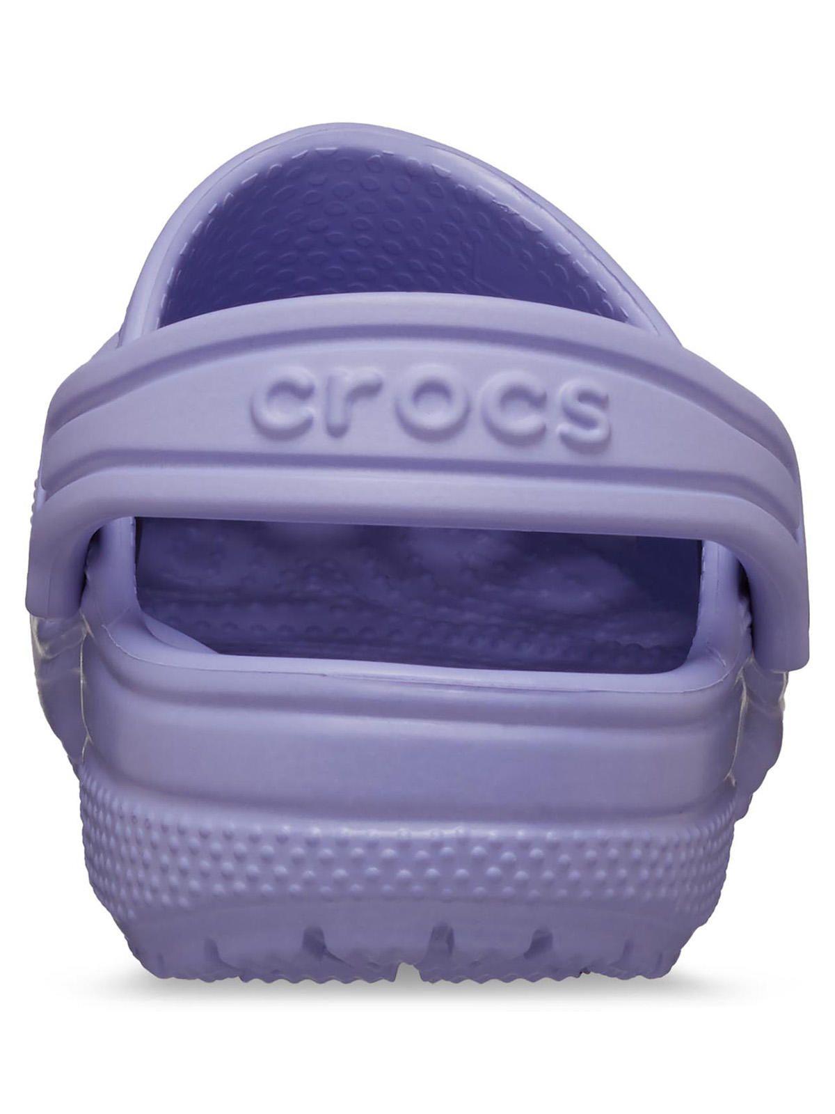 Zueco Crocs Niña Classic Clog T Morado-7