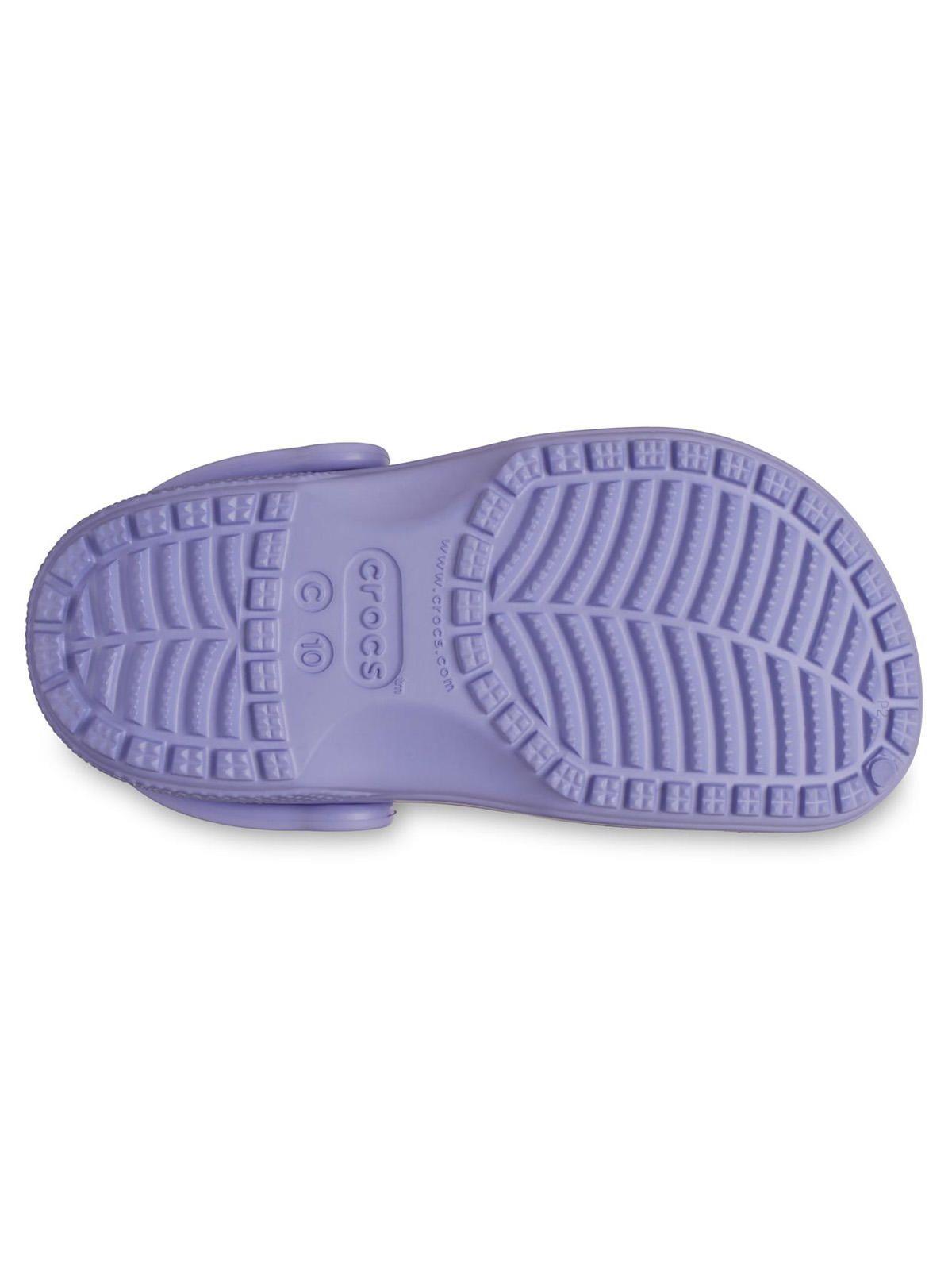 Zueco Crocs Niña Classic Clog T Morado-5
