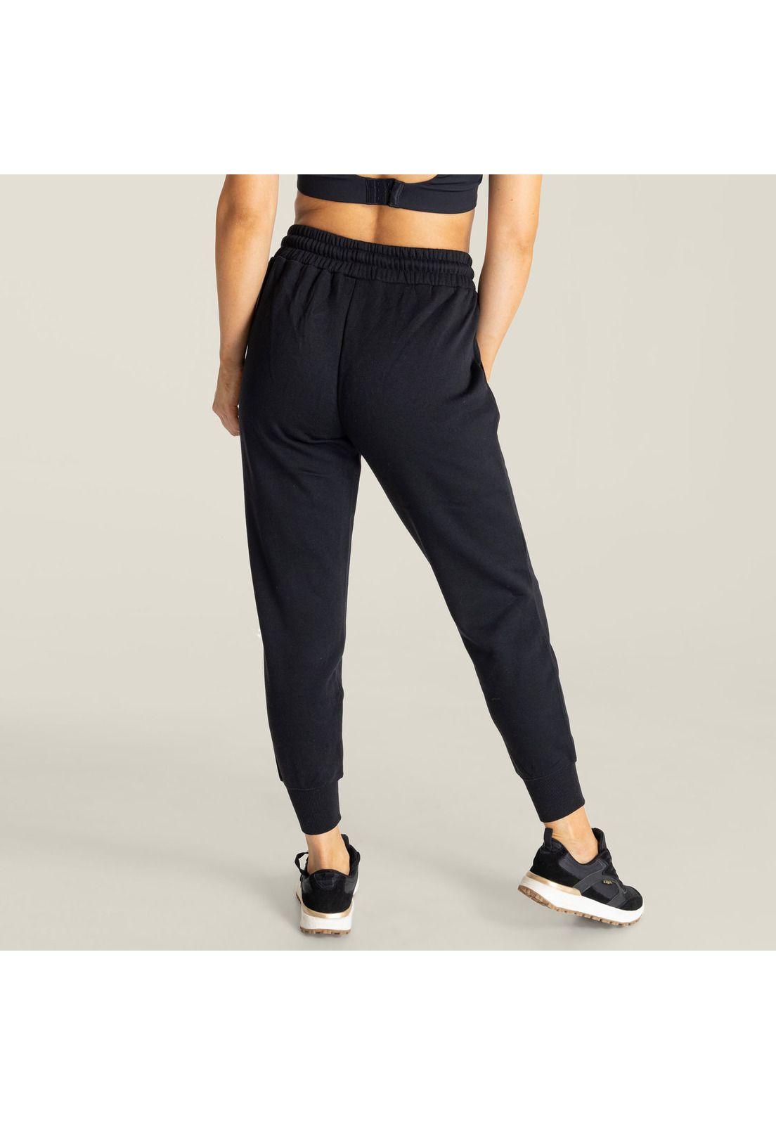 Pantalón Buzo Mujer Cloe Negro-3