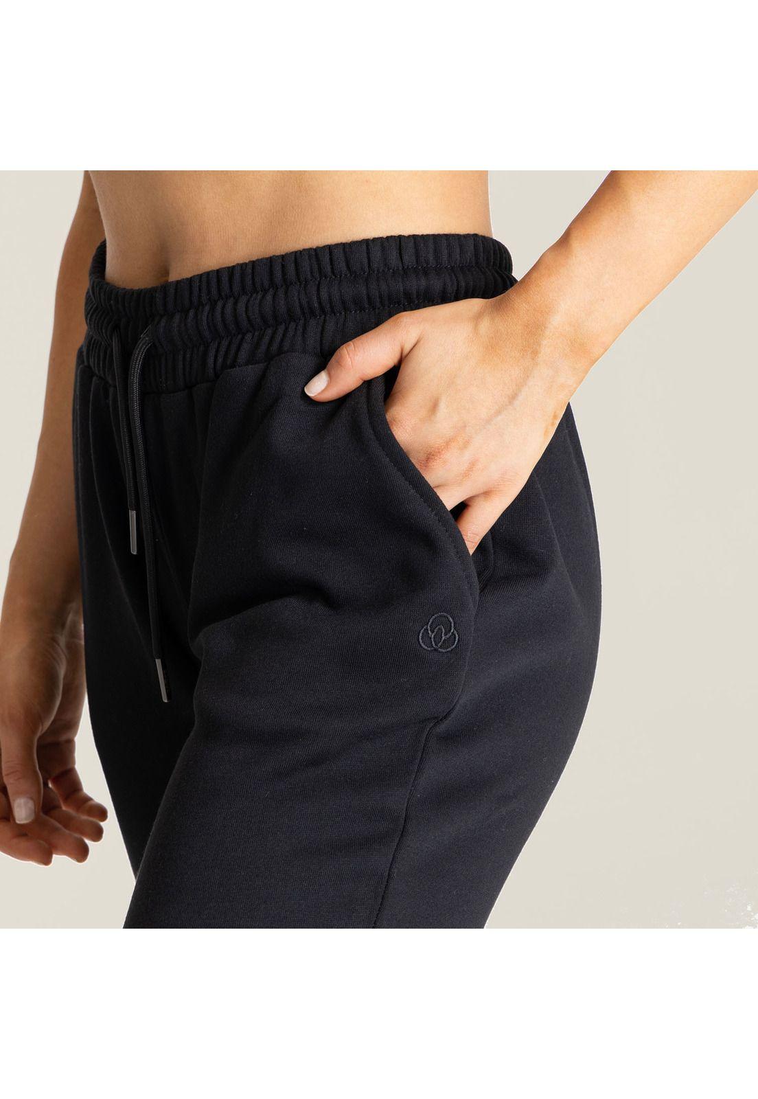 Pantalón Buzo Mujer Cloe Negro-4