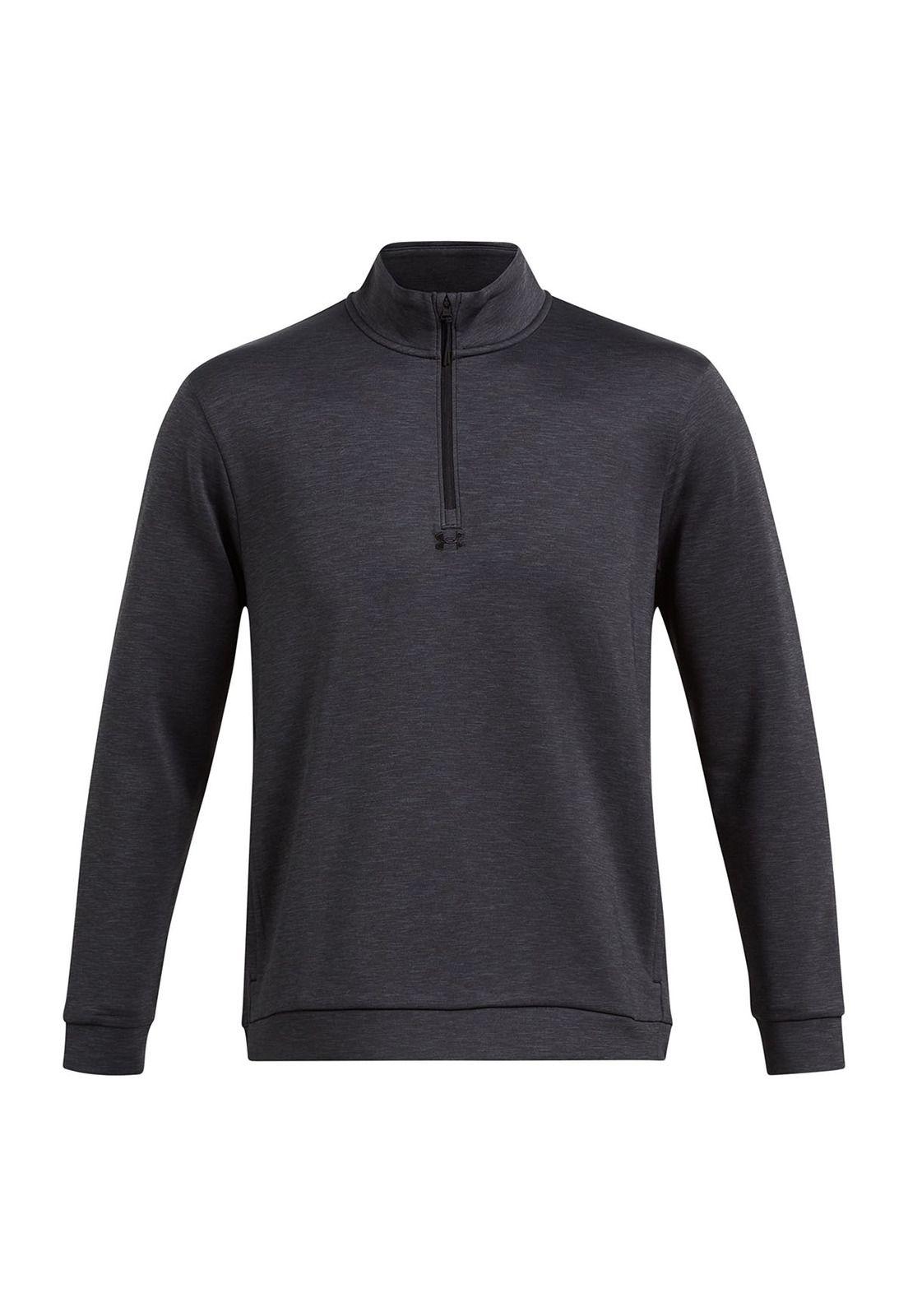 Polerón Ua Drive Midlayer Negro Para Hombre-0
