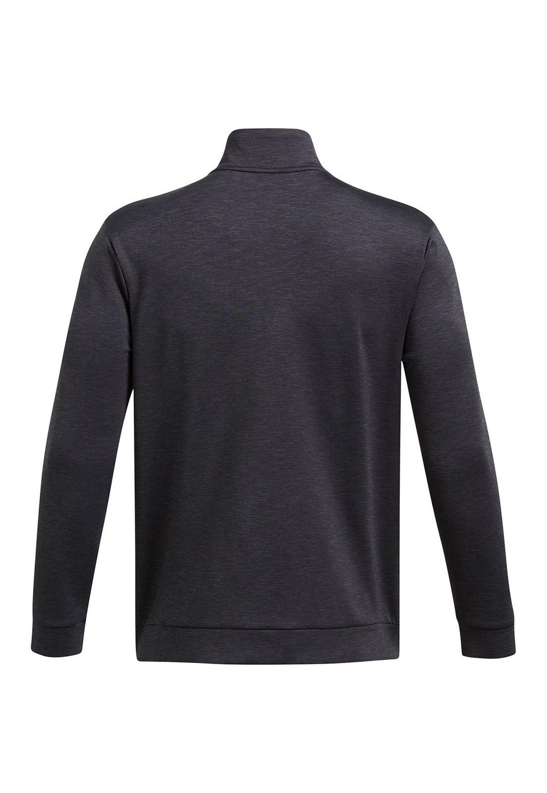 Polerón Ua Drive Midlayer Negro Para Hombre-1