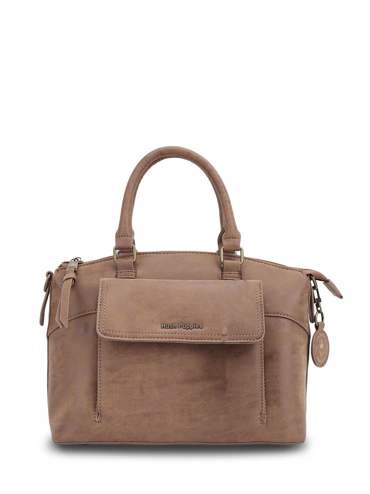 Cartera Ecocuero Mujer Durham Bag Café-0