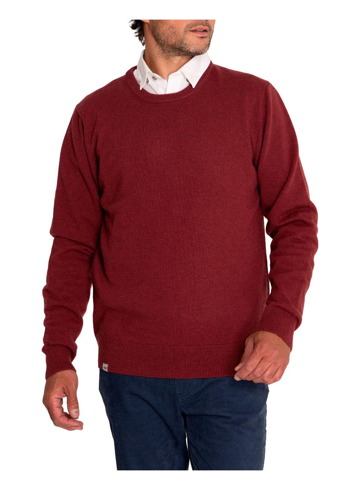 Sweater Lana Hombre Swindon Rojo-4