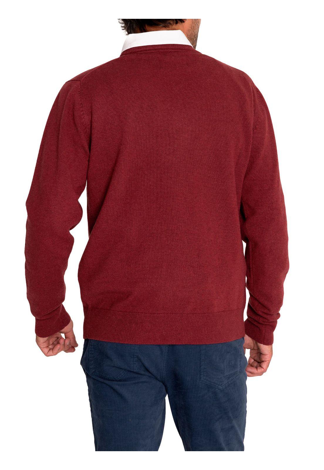 Sweater Lana Hombre Swindon Rojo-6
