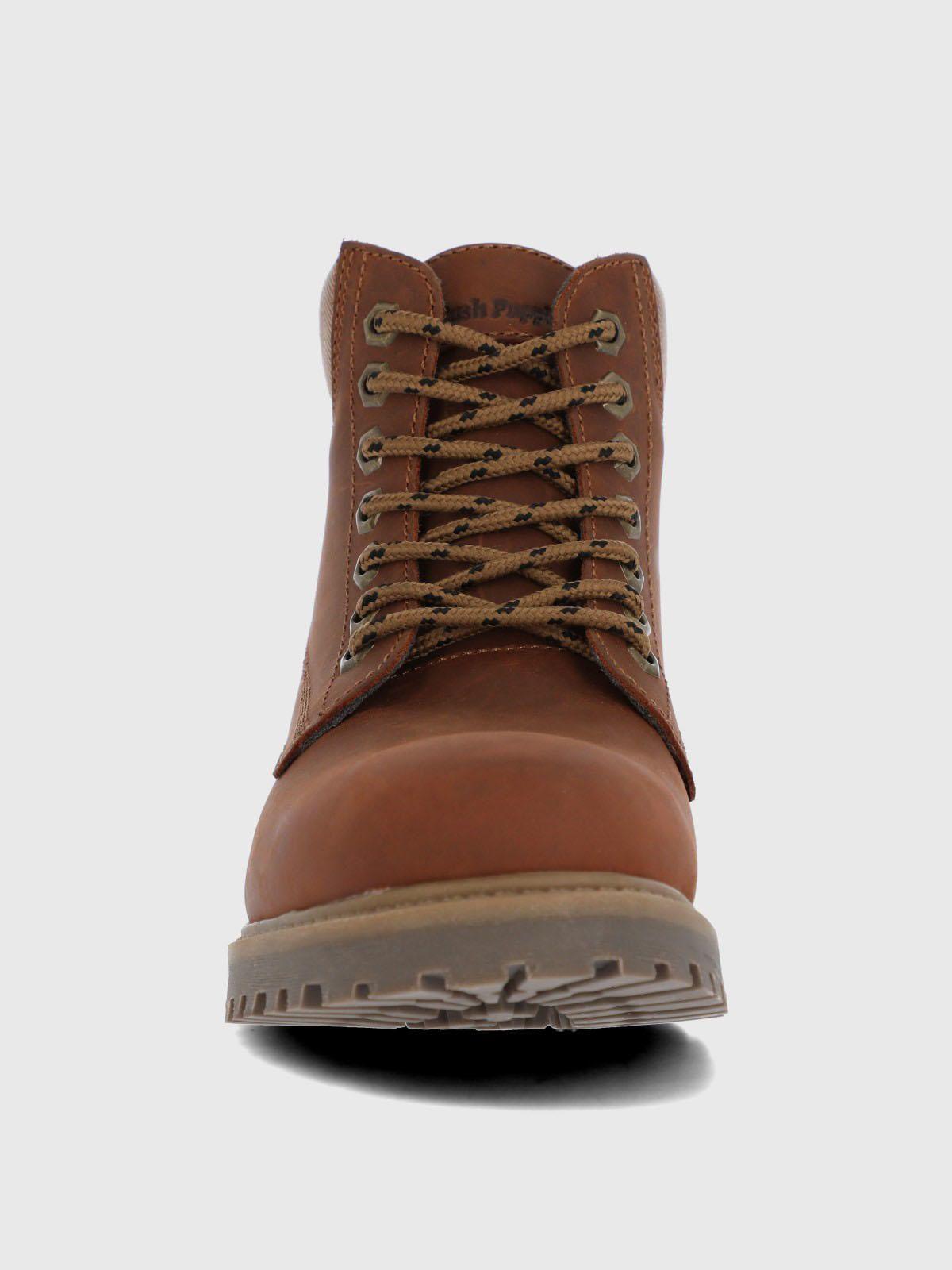 Botin Hombre Negam Café Cuero-3