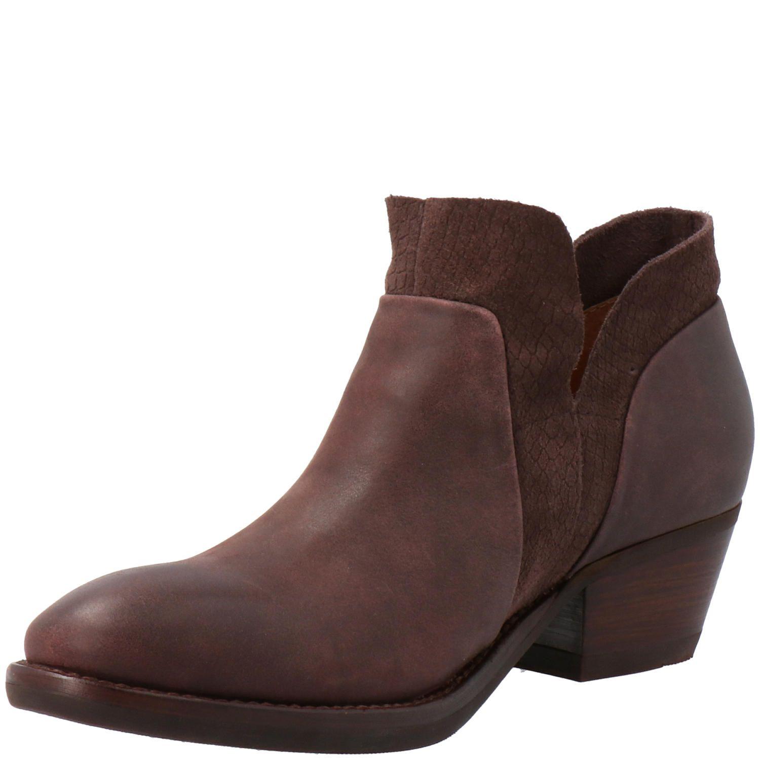 Botin Mujer Juli Cuero Burdeo-3