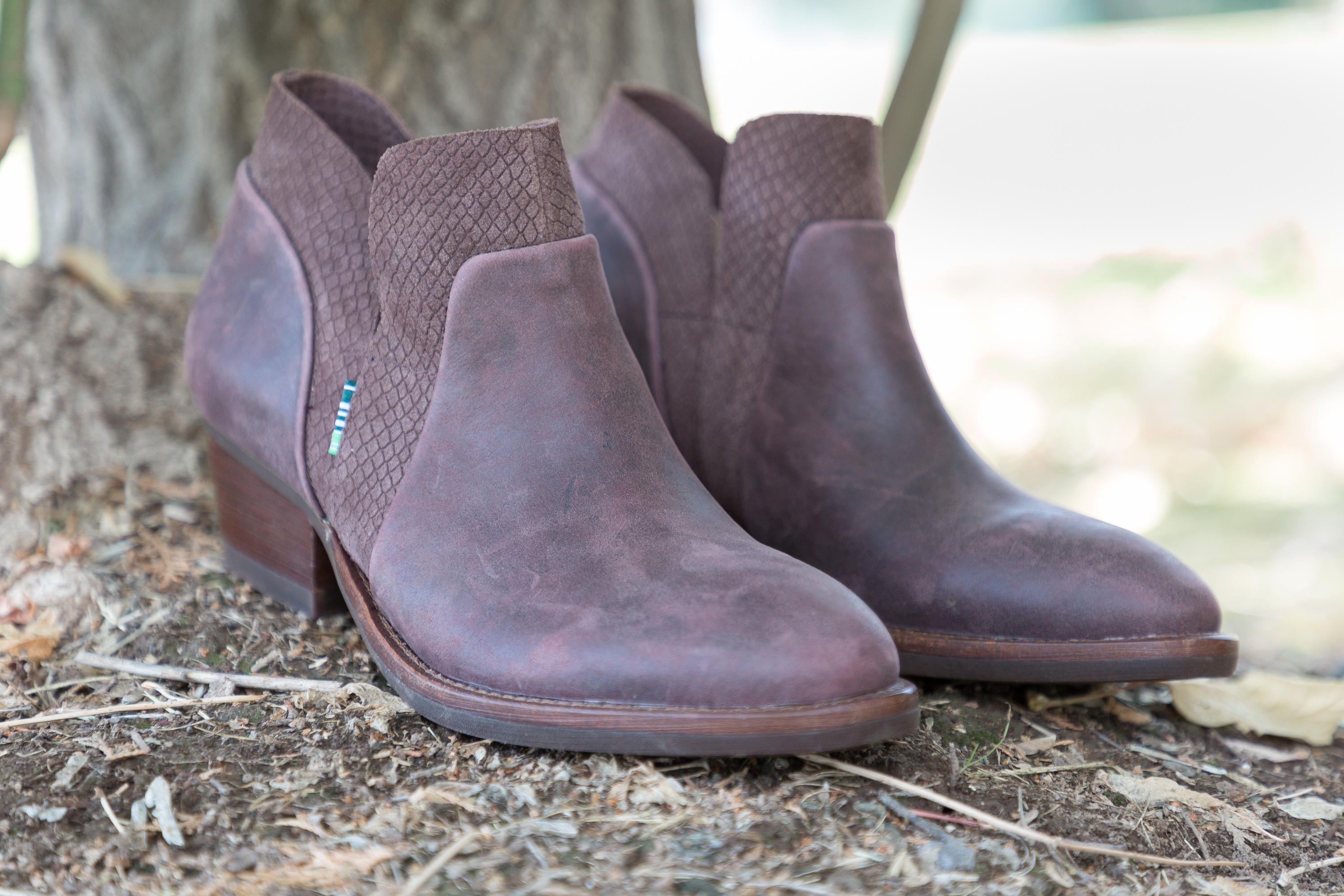 Botin Mujer Juli Cuero Burdeo-5