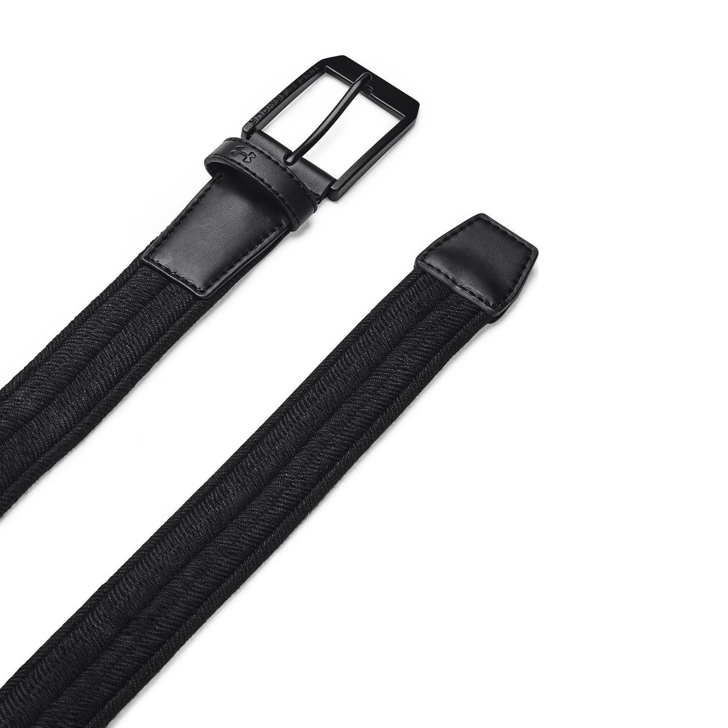 Cinturón Golf Ua Braided Golf Belt Negro Hombre-0