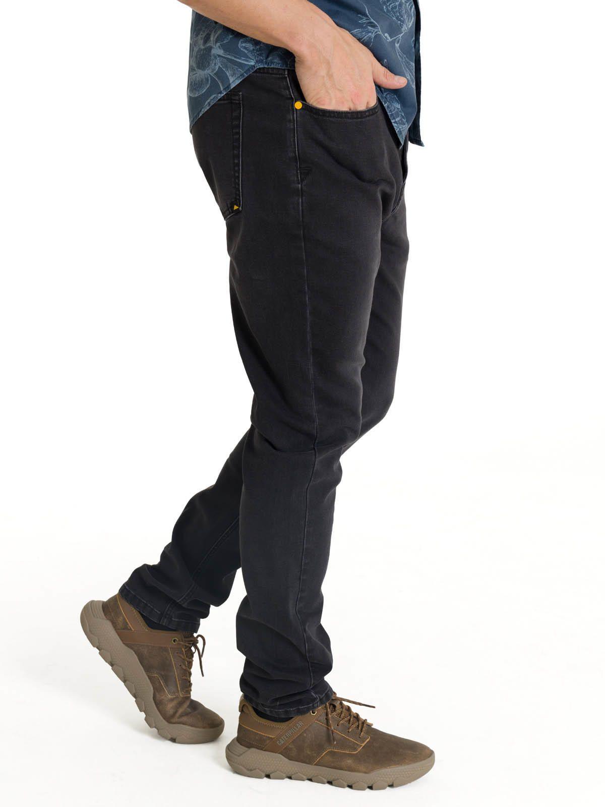 Jeans Stretch Hombre Skinny Negro-1