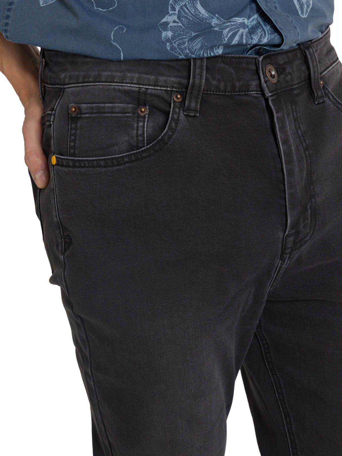 Jeans Stretch Hombre Skinny Negro-4