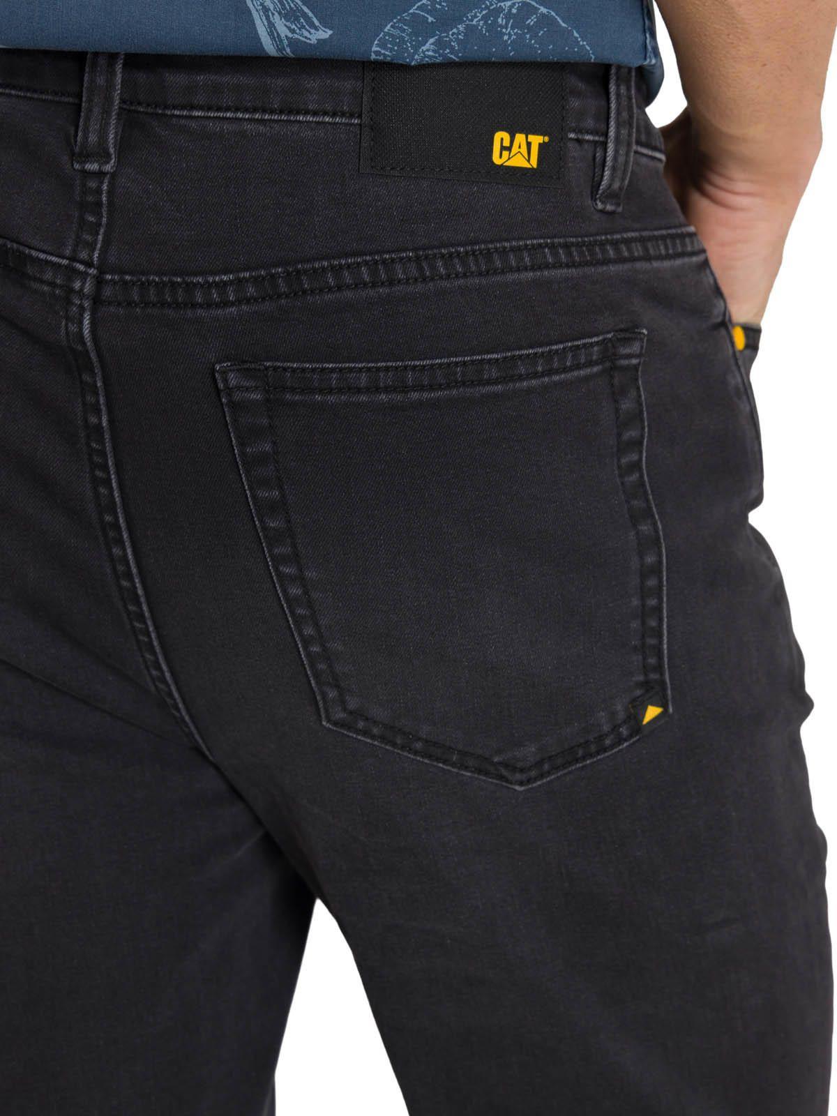 Jeans Stretch Hombre Skinny Negro-5