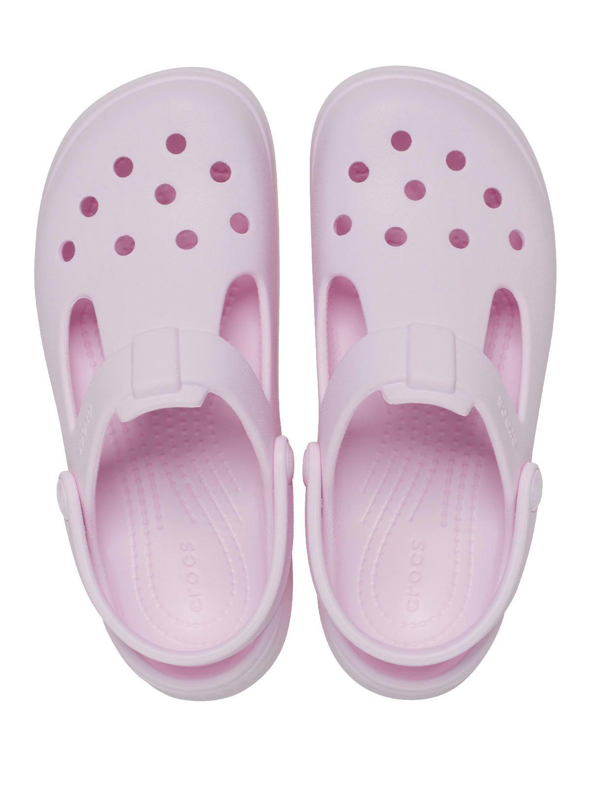 Zueco Crocs Niño Cls Mary Jane Clog K Rosado-4