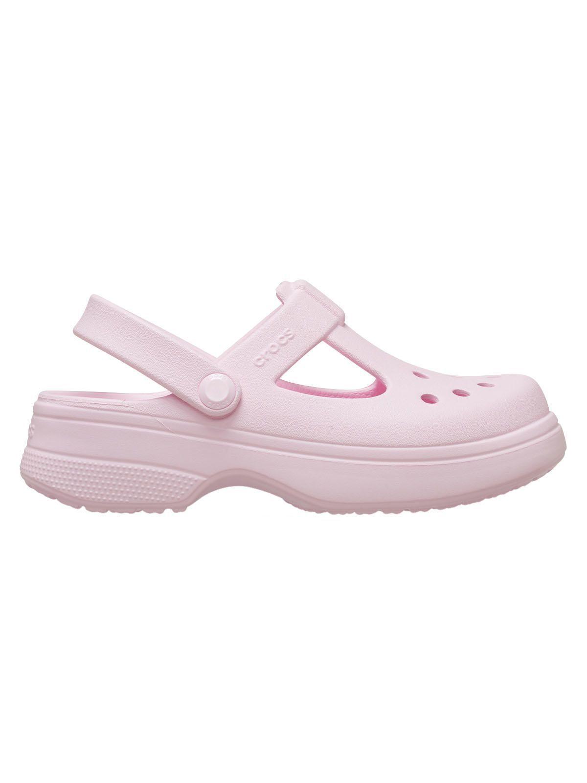 Zueco Crocs Niño Cls Mary Jane Clog K Rosado-0