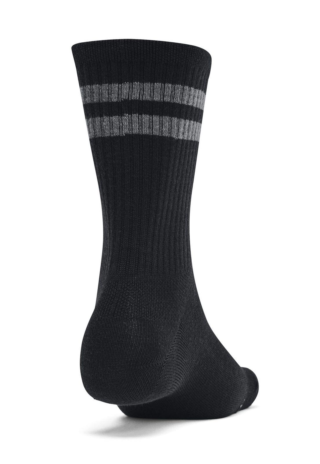 Pack 6 Calcetines unisex P Essential Negro-1