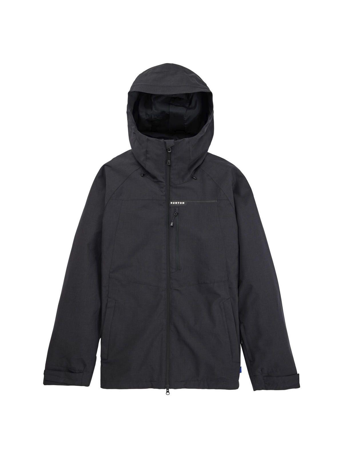 Parka impermeable Hombre Lodgepole Negra-0