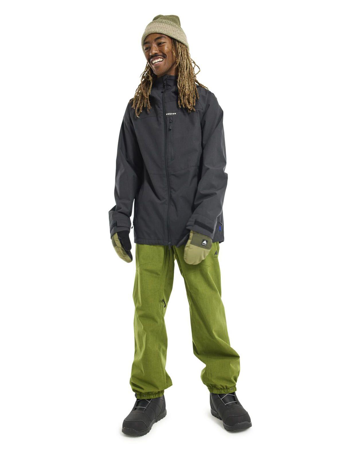 Parka impermeable Hombre Lodgepole Negra-1