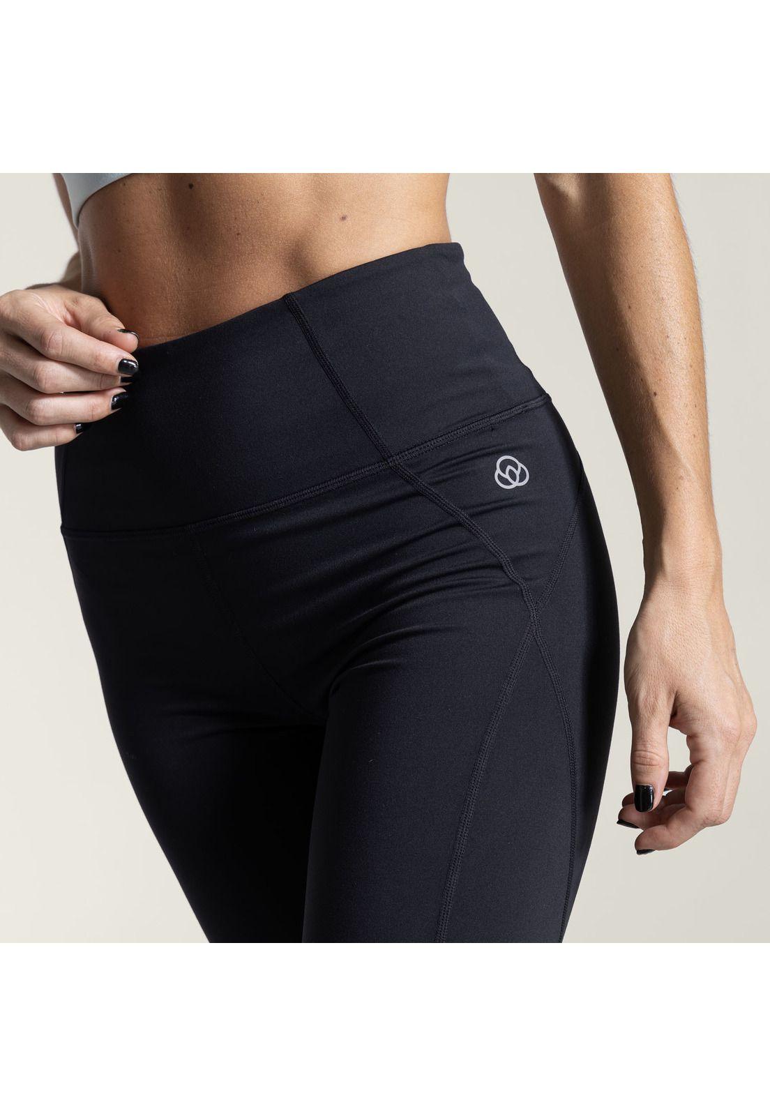 Calza Mujer HR Biker Creta Negro-3