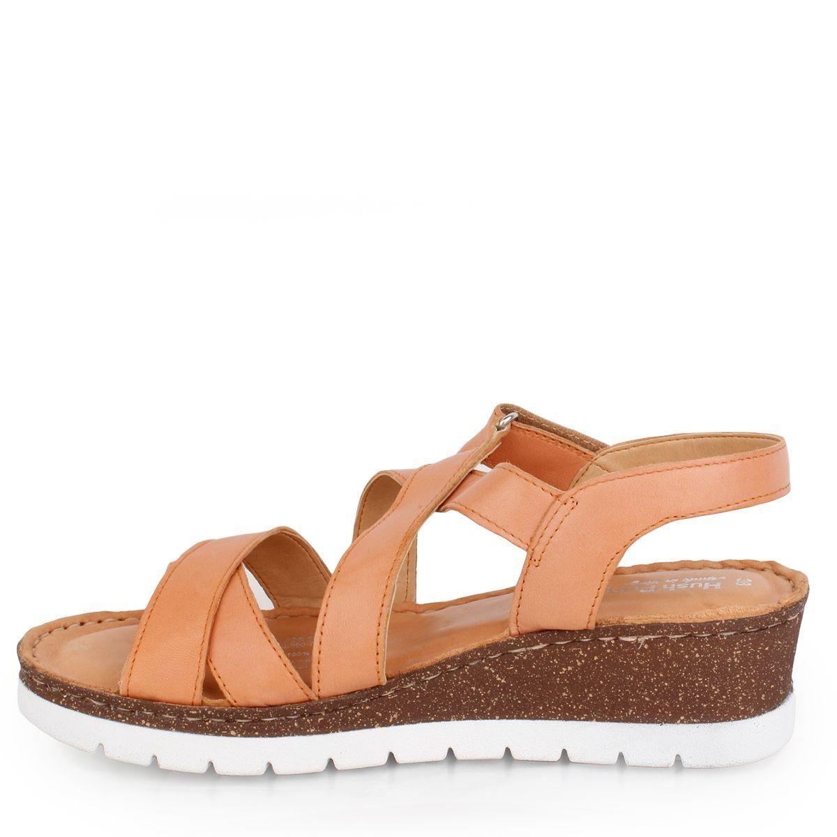 Sandalia Mujer Cuero Timbu Café-2