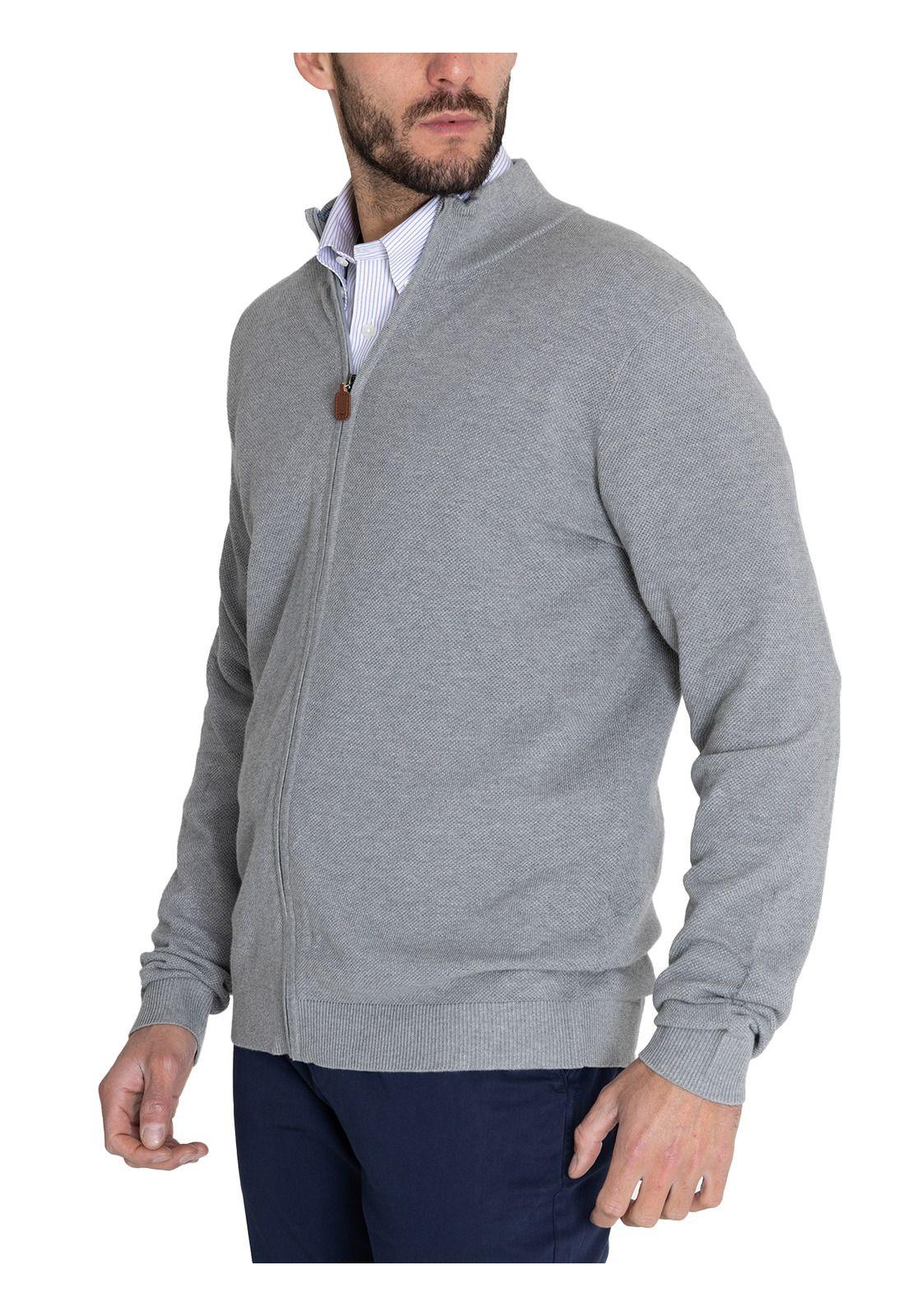 Chaleco Algodón Org Gris Bilbaofull Hombre -5