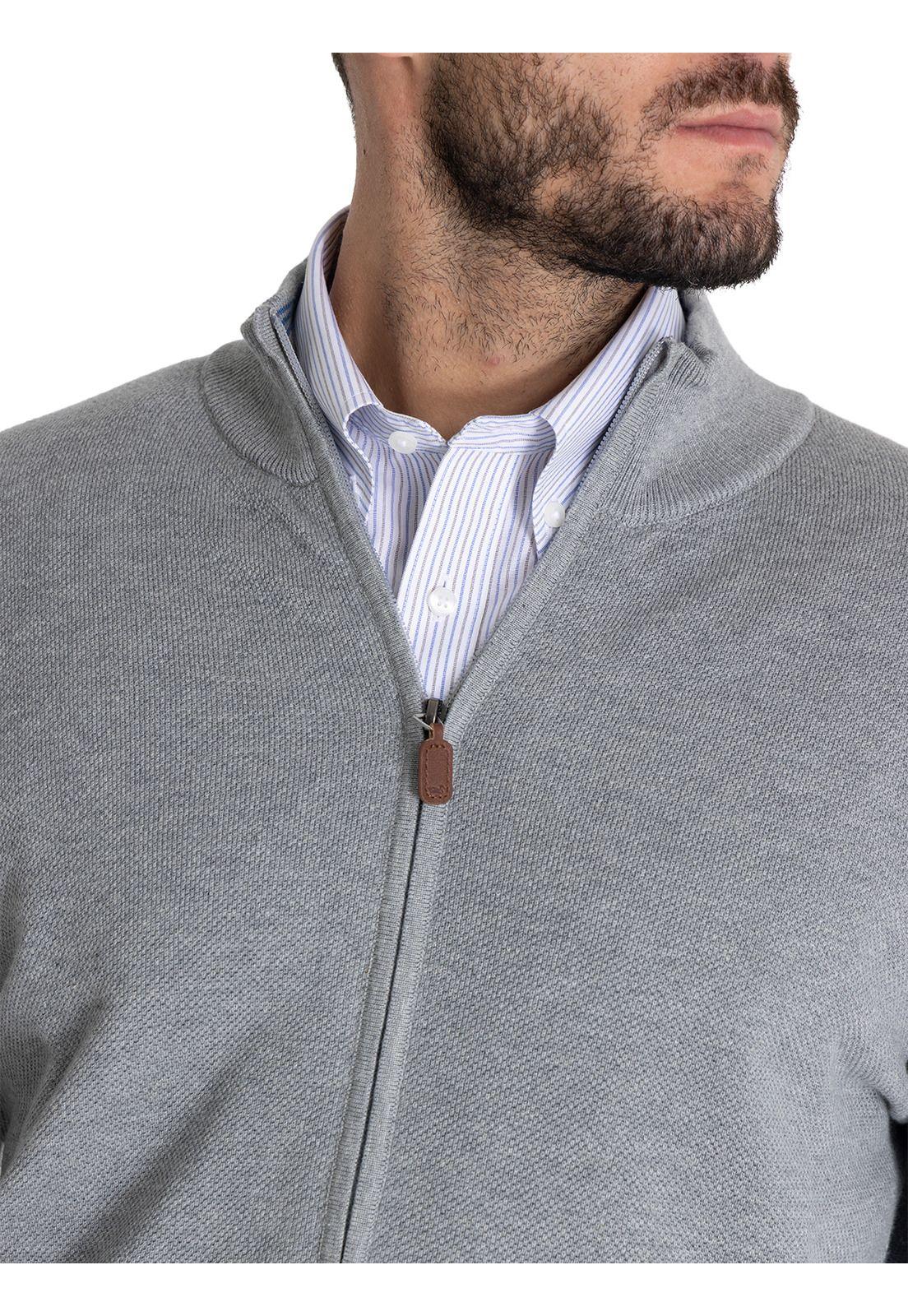 Chaleco Algodón Org Gris Bilbaofull Hombre -7