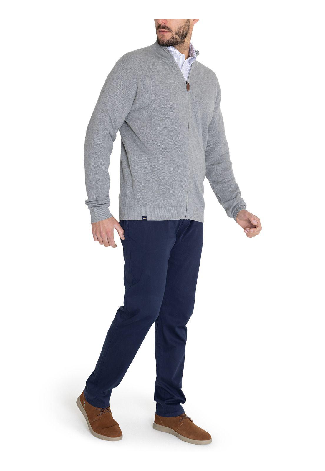 Chaleco Algodón Org Gris Bilbaofull Hombre -9