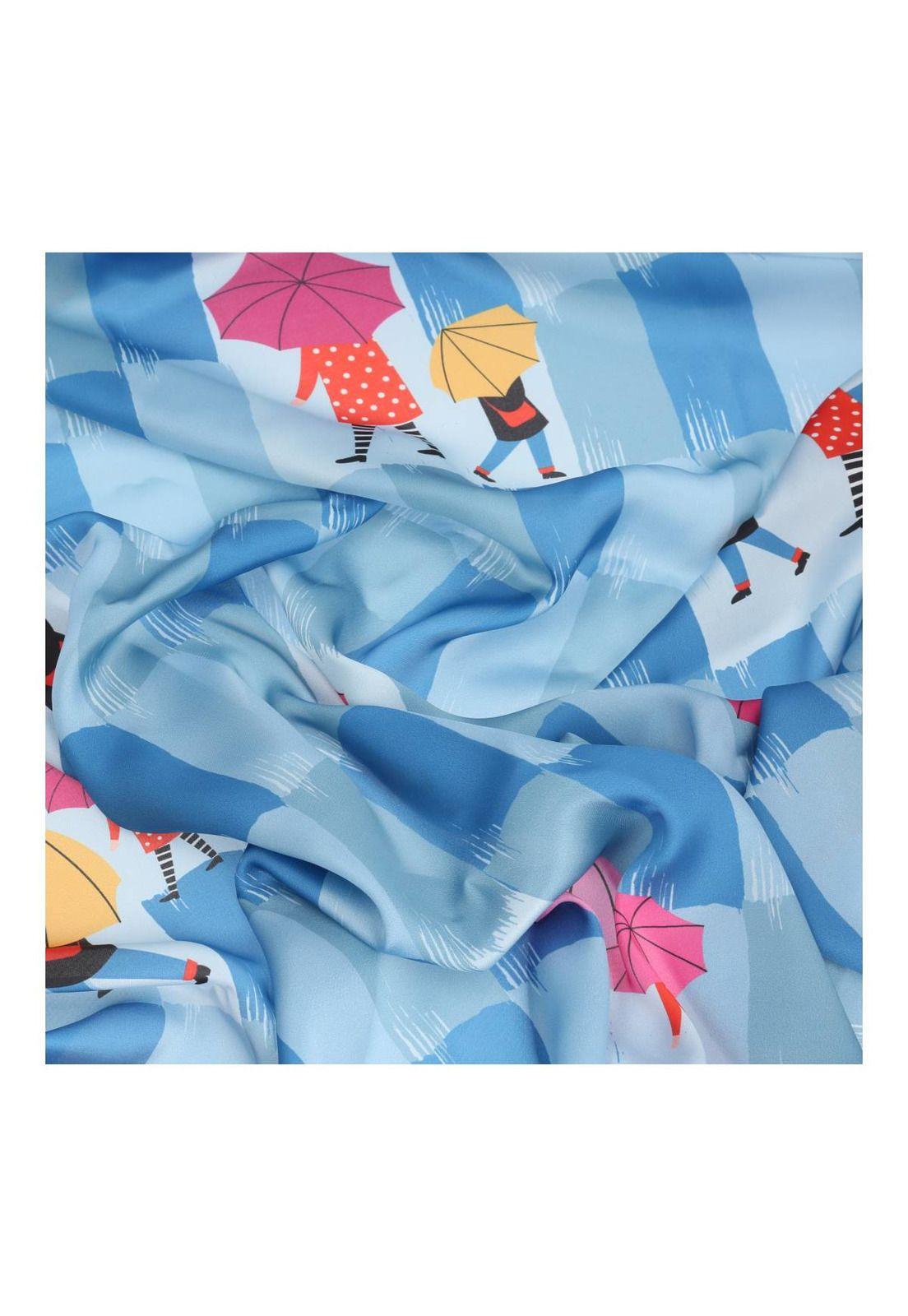 Pañuelos Laura Scarf Mujer Celeste-2