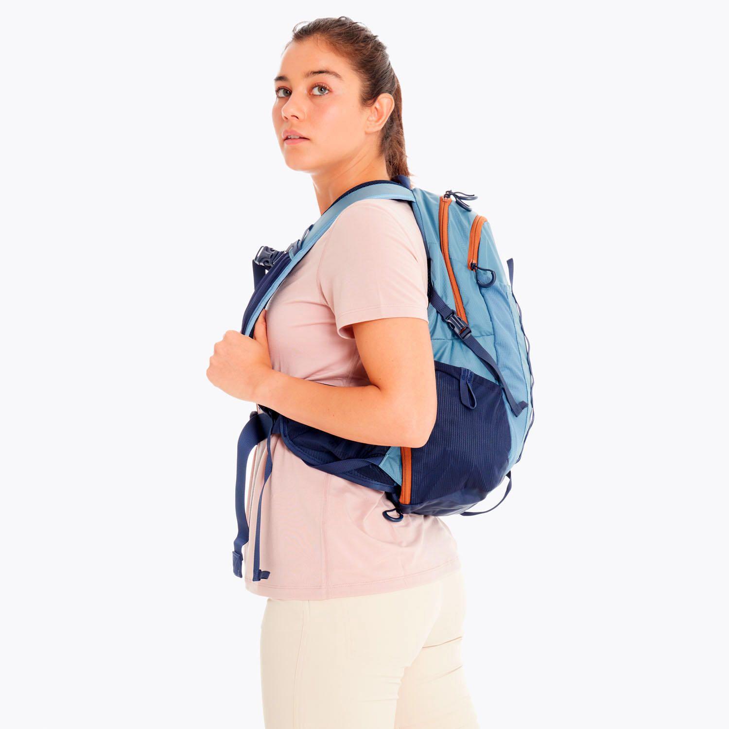 Mochila Unisex Crest 22L Day Pack Azul-2