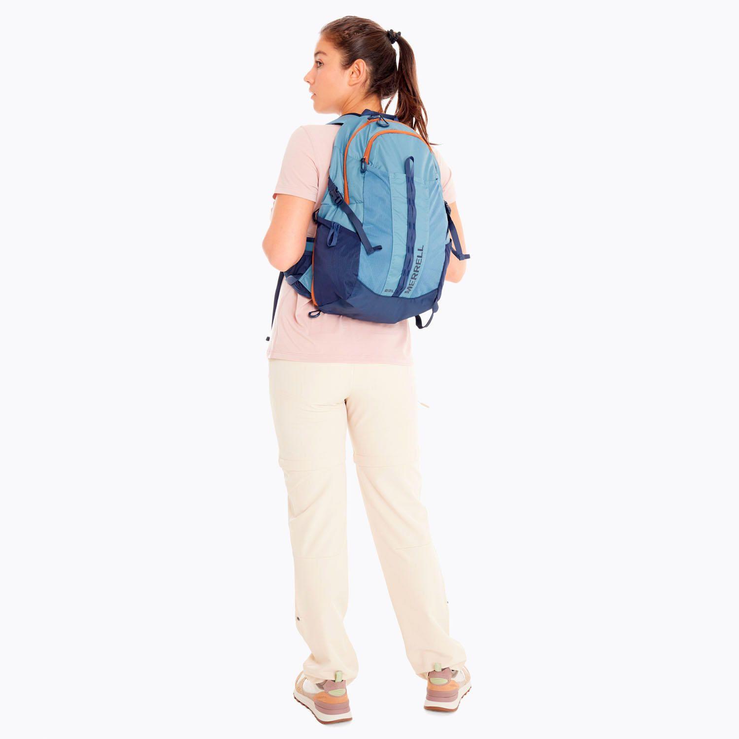 Mochila Unisex Crest 22L Day Pack Azul-3