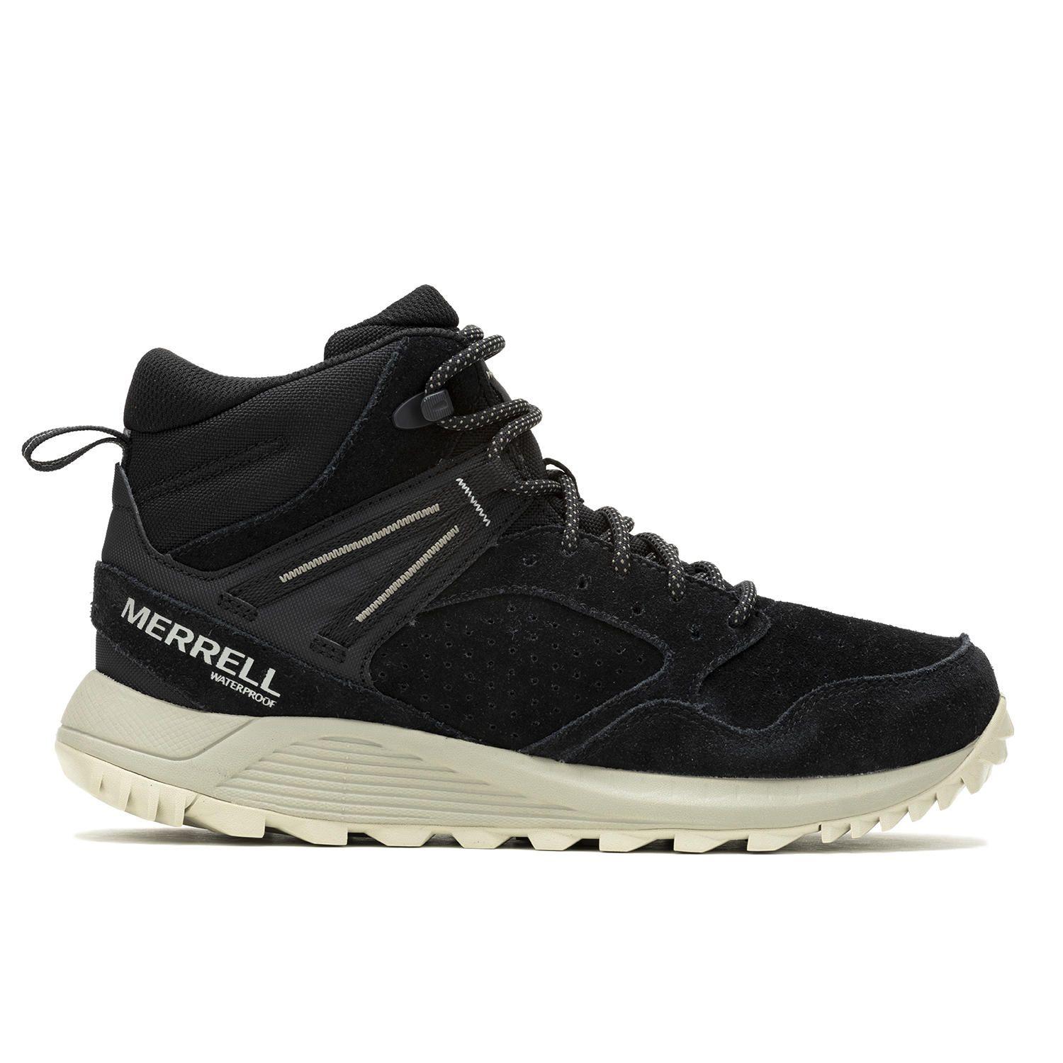 Botín impermeabl Mujer Wildwood Mid Ltr W Negro-0