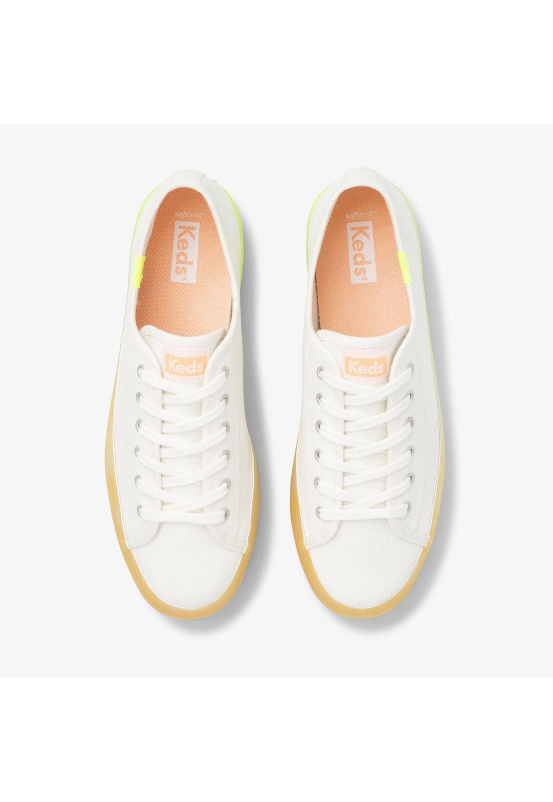 Zapatilla Mujer Triple Up Foxing Blanco-3