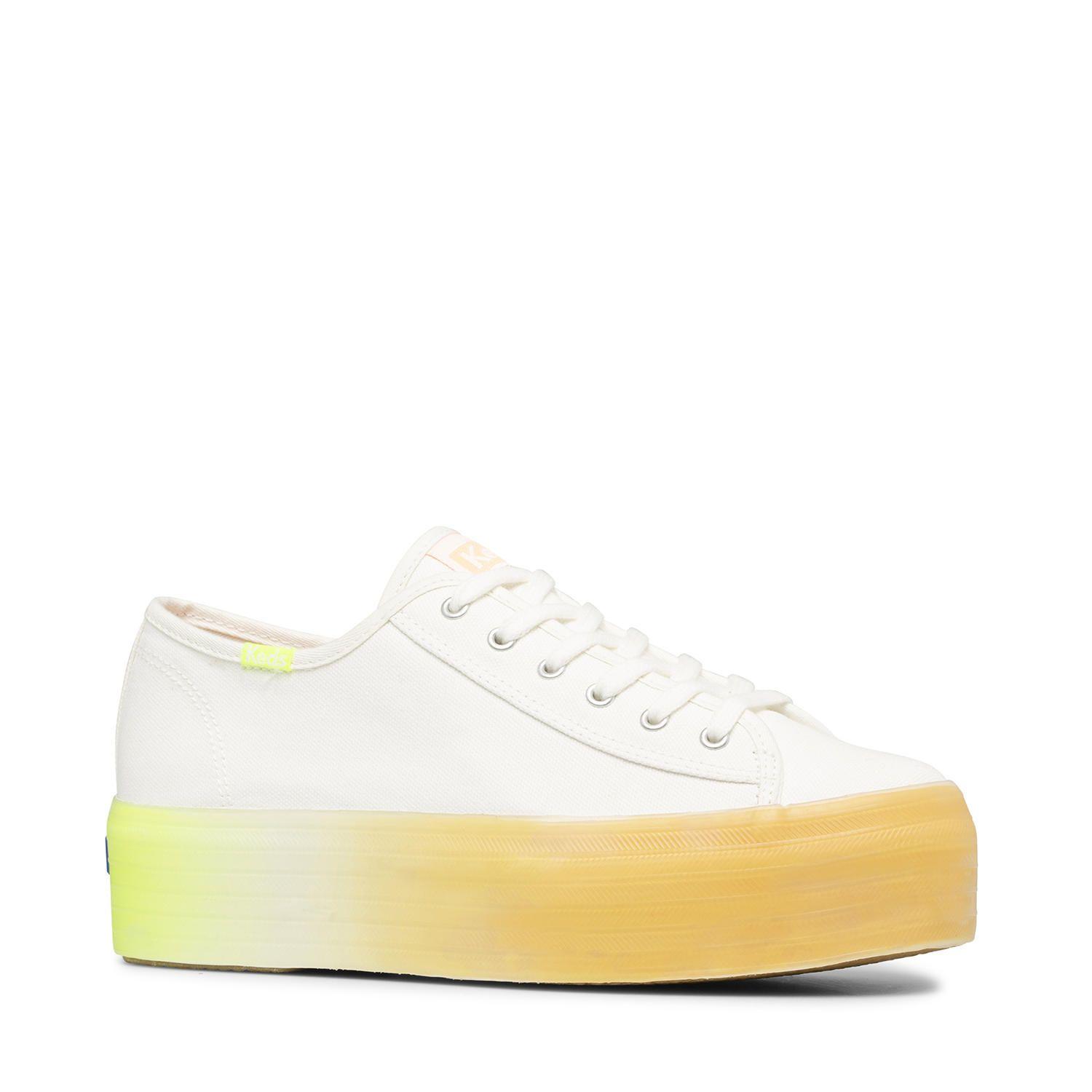 Zapatilla Mujer Triple Up Foxing Blanco-2