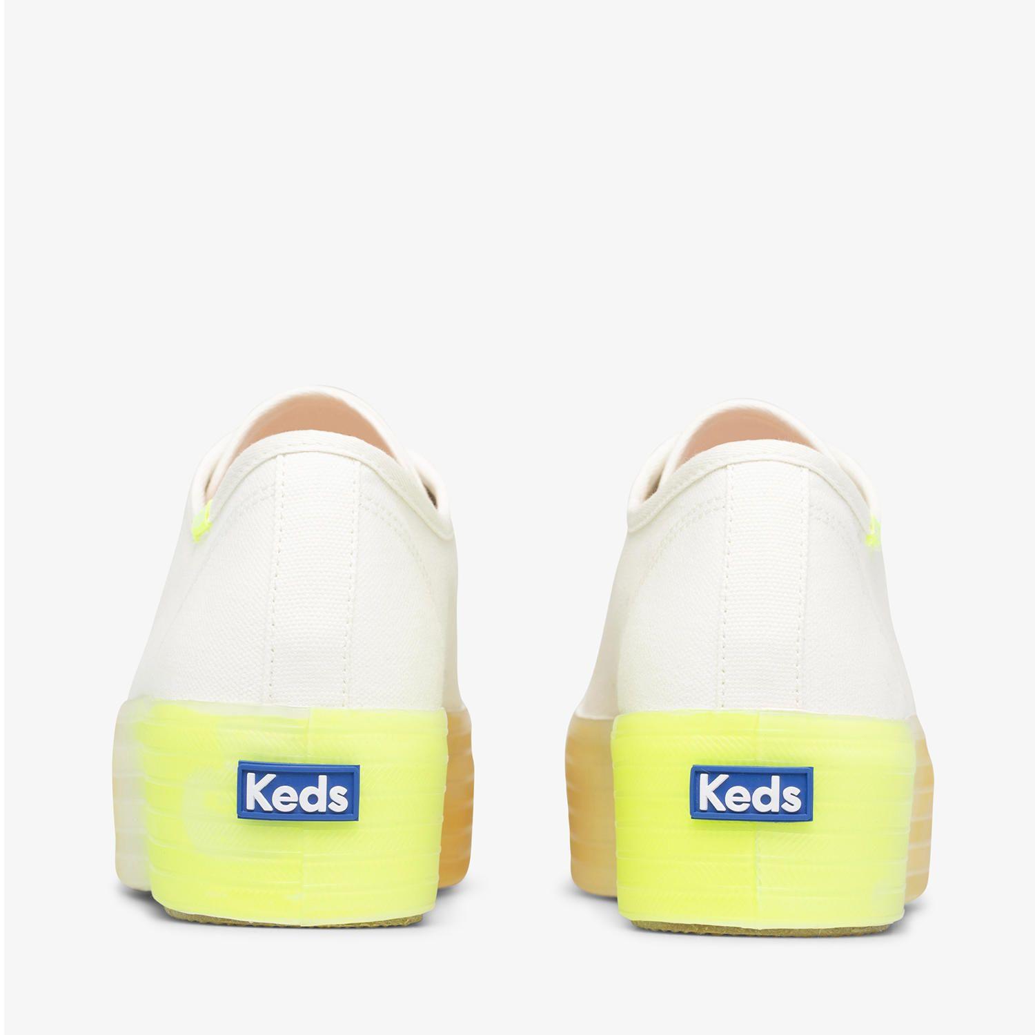 Zapatilla Mujer Triple Up Foxing Blanco-4