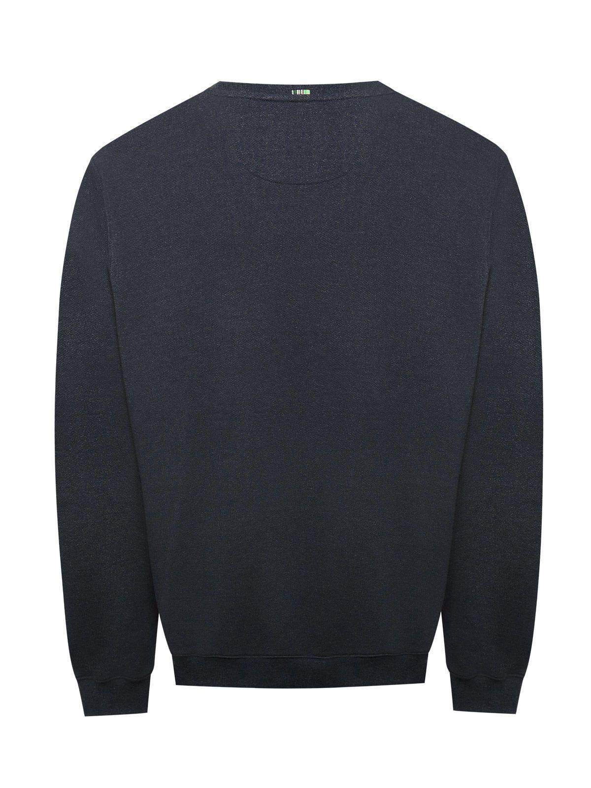 Polerón Algodón Pima Hombre Mallard Azul-1