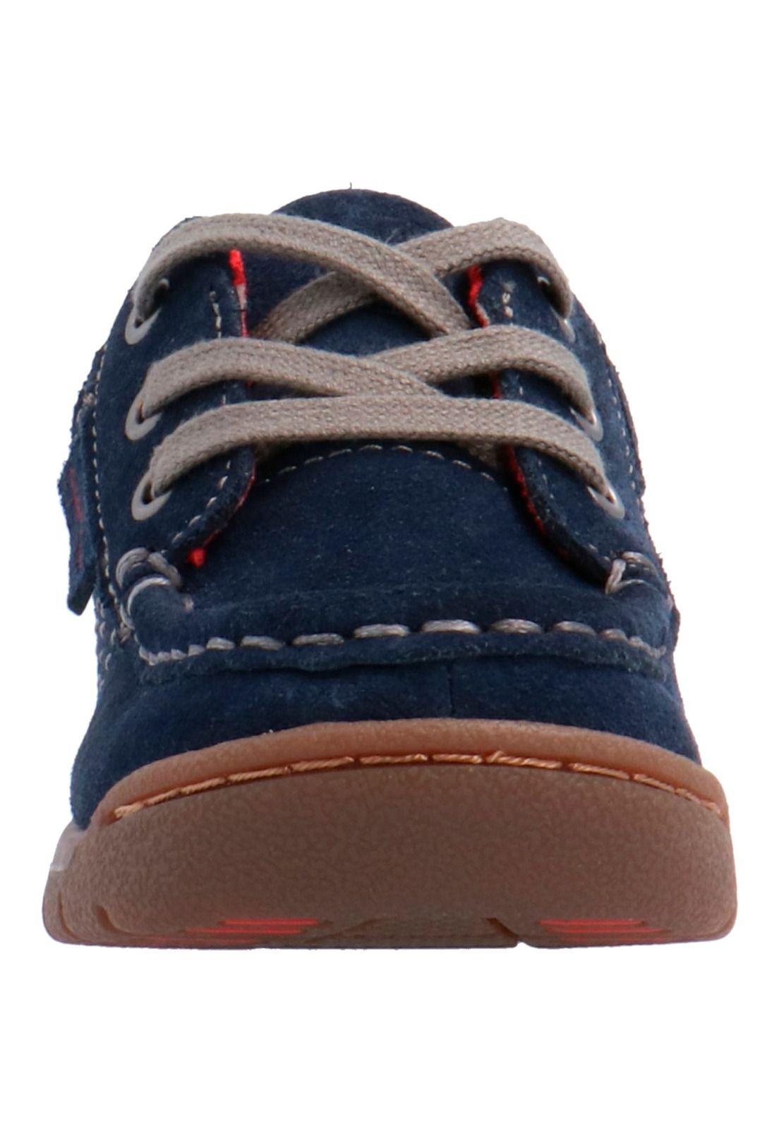 Zapato Cuero Niño Rafiol Azul-2