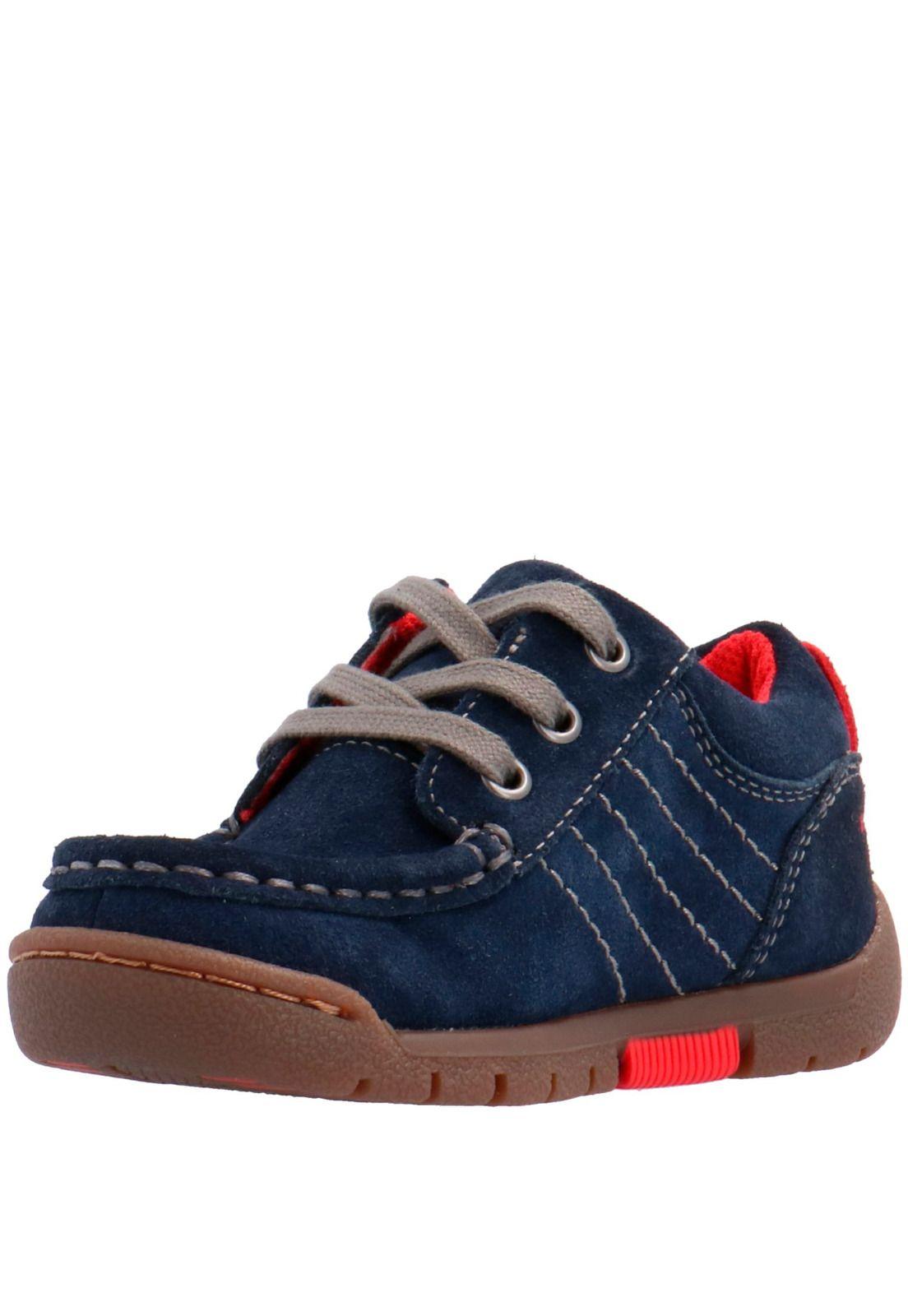 Zapato Cuero Niño Rafiol Azul-3