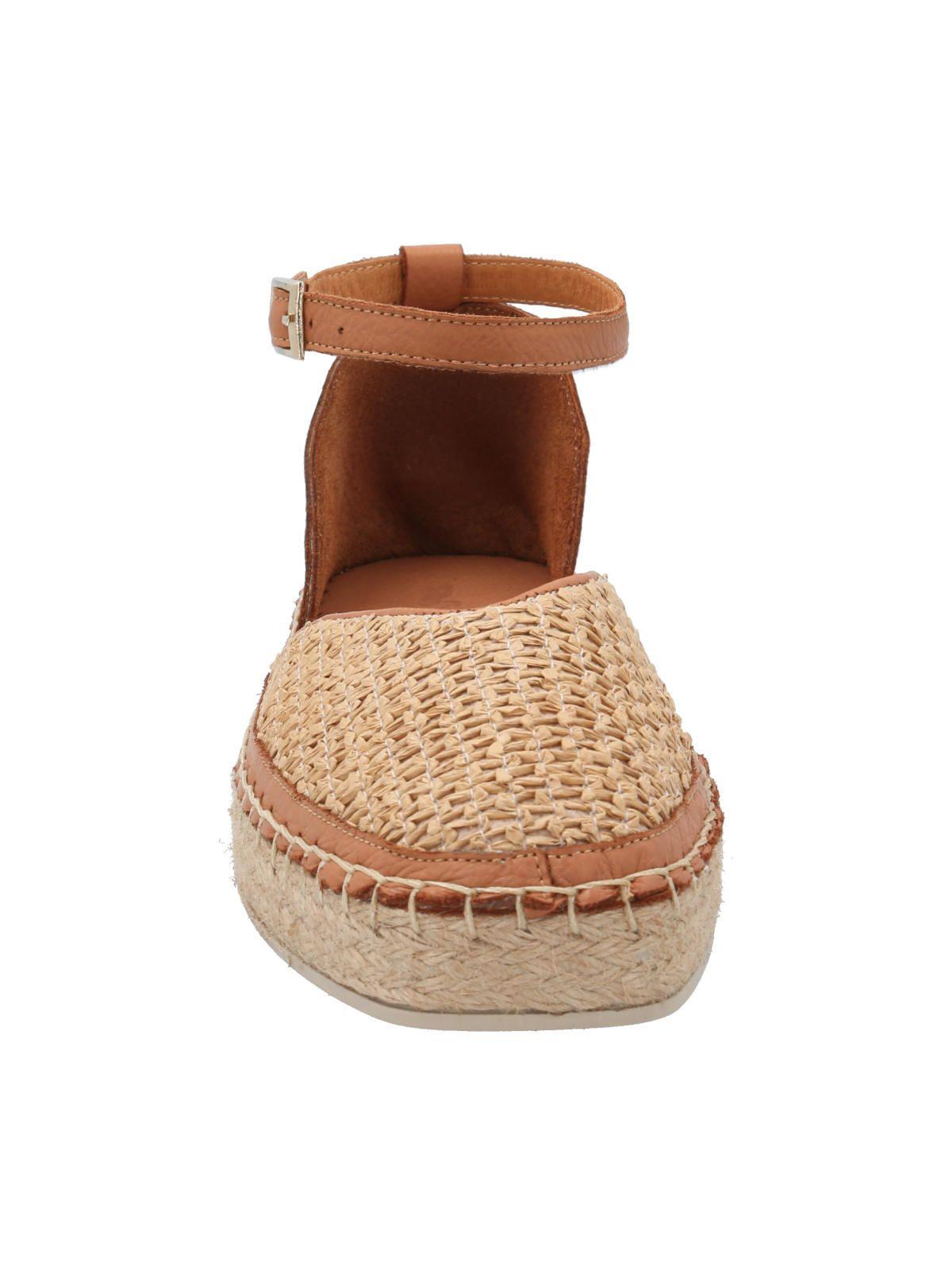 Alpargata Cuero Mujer Moscú Café-3