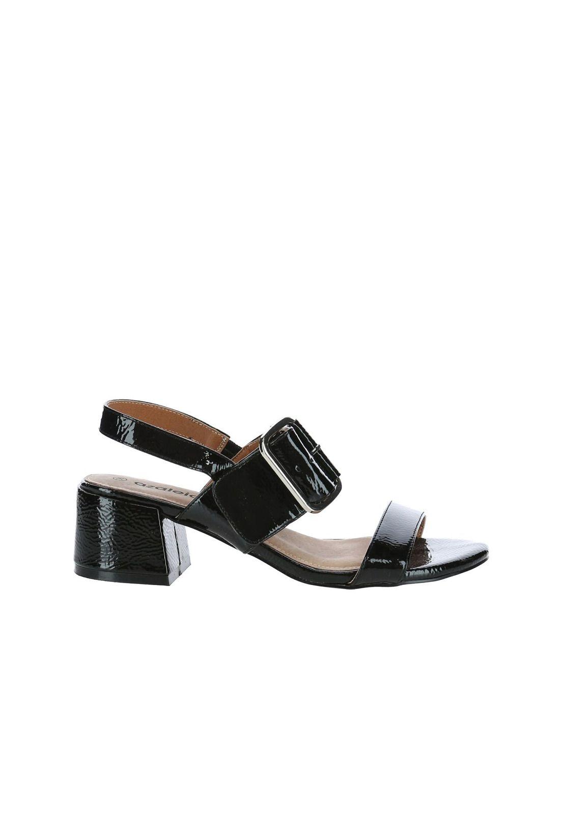 Sandalia Mujer Slinky Negro-0