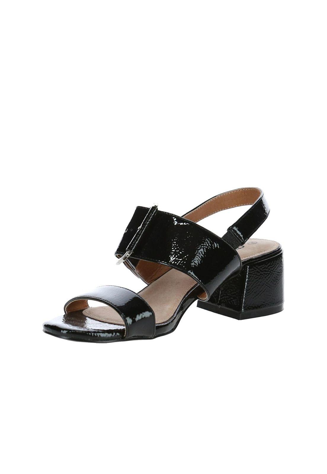 Sandalia Mujer Slinky Negro-3