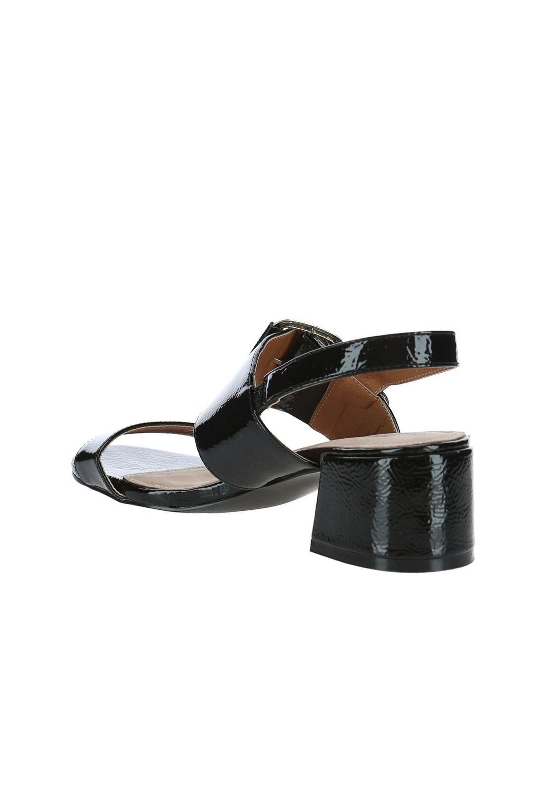 Sandalia Mujer Slinky Negro-5