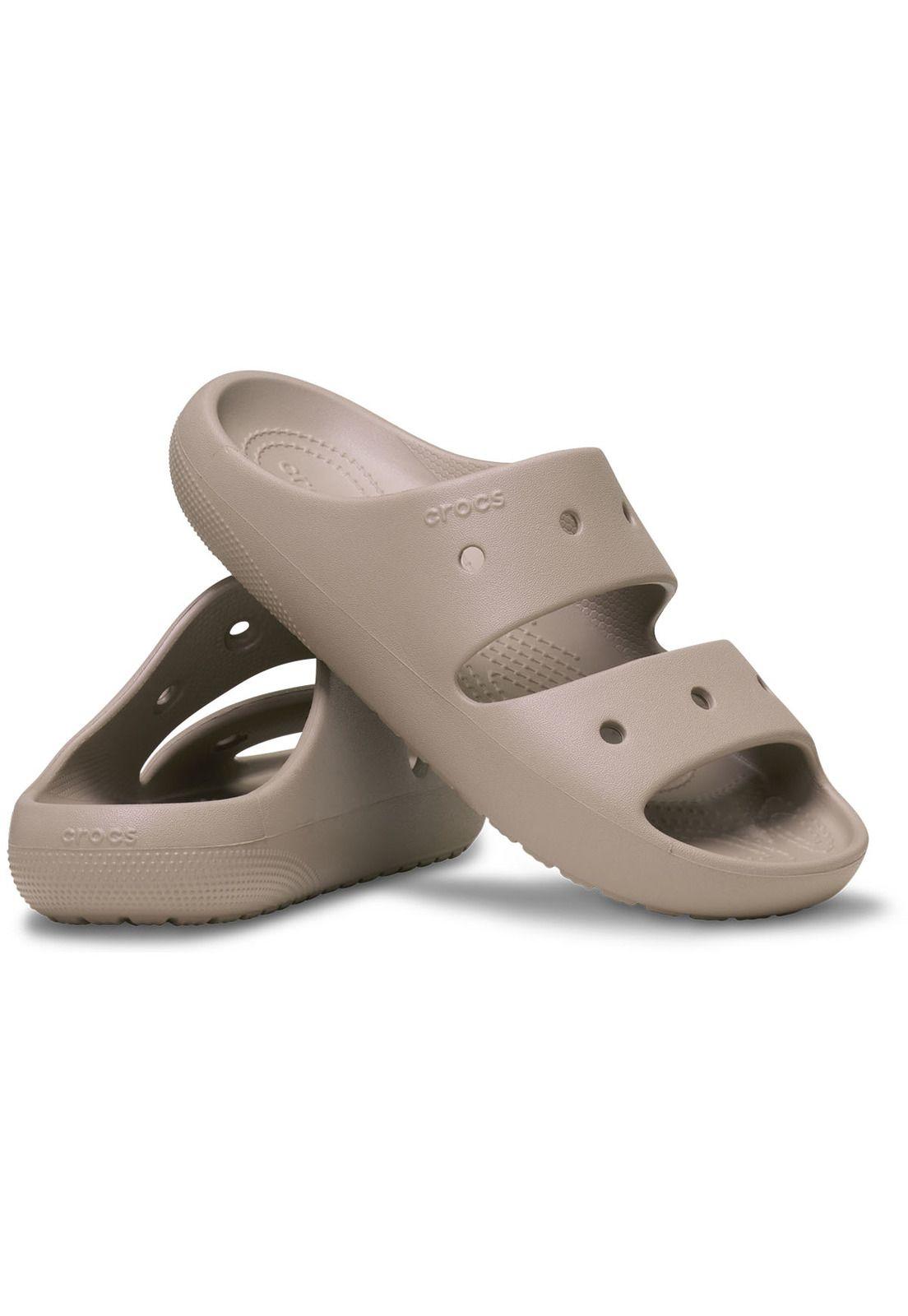 Sandalia Crocs Hombre Classic Sandal Café-3